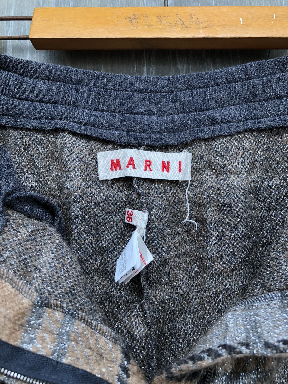 Marni Marni Tartan Sweat Pants Size 25" / US 0 / IT 36 - 5 Thumbnail