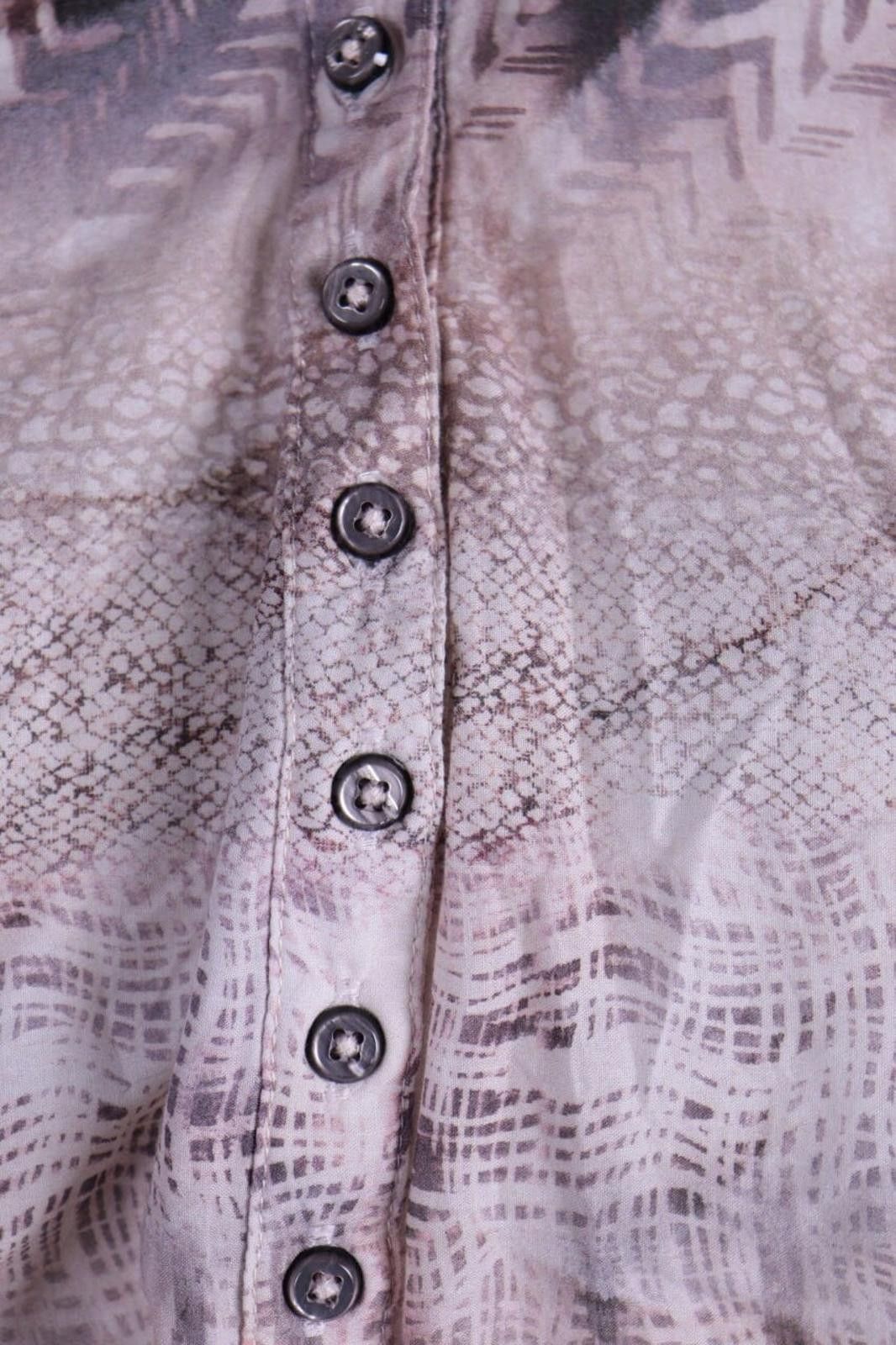 Designer Emily Van Den Bergh Pink Designer Printed Shirt Size 42 / L Size M / US 6-8 / IT 42-44 - 6 Thumbnail
