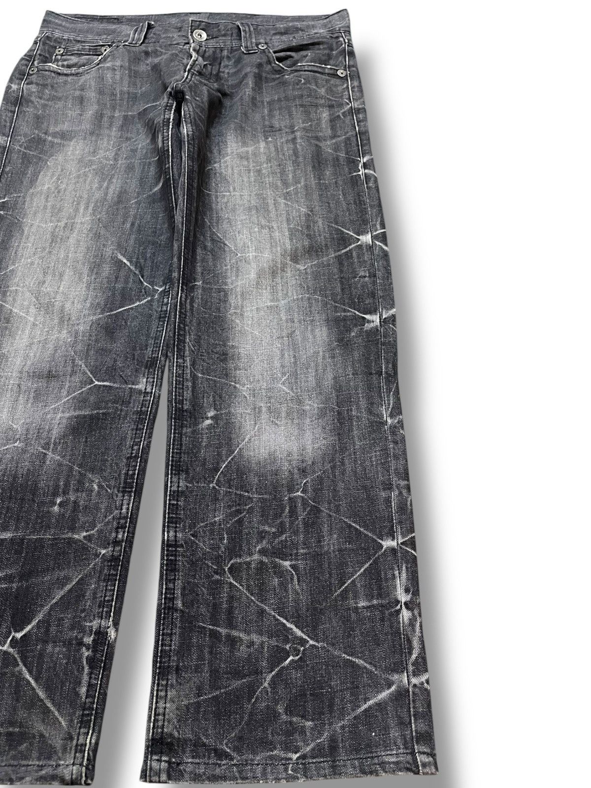 Camp David Vintage Camp David Baggy Wide Leg Honeycomb Denim Size US 34 / EU 50 - 4 Thumbnail