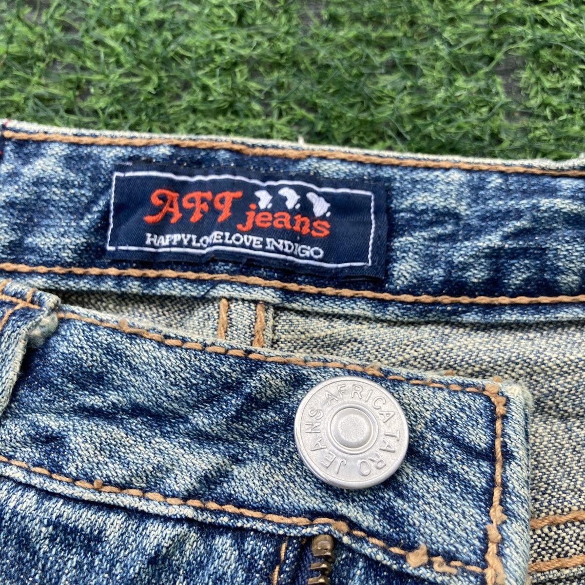 Beauty Beast AFRICA TARO RIPPED JEANS Size 32" / US 10 / IT 46 - 9 Thumbnail