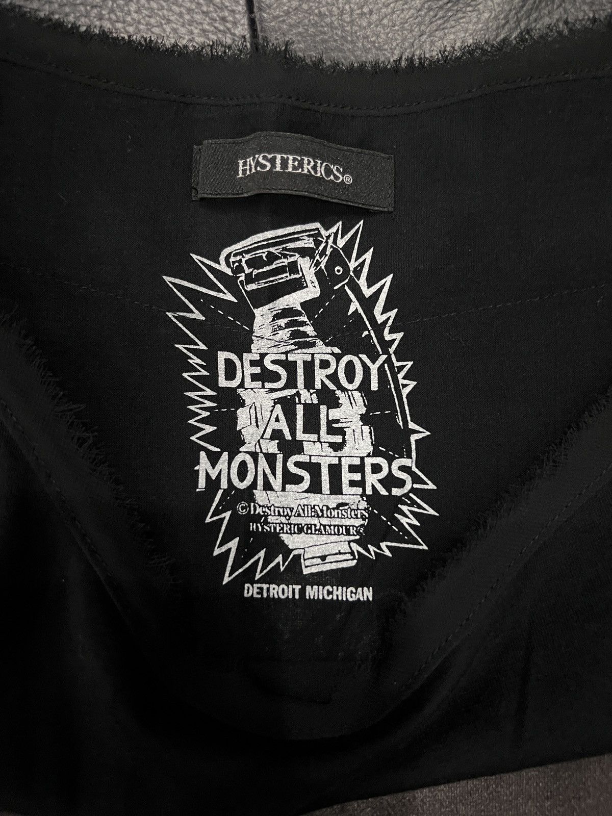 Hysteric Glamour Hysteric Glamour “Destroy All Monsters” Poster Asymmetric Sl Size ONE SIZE - 6 Thumbnail