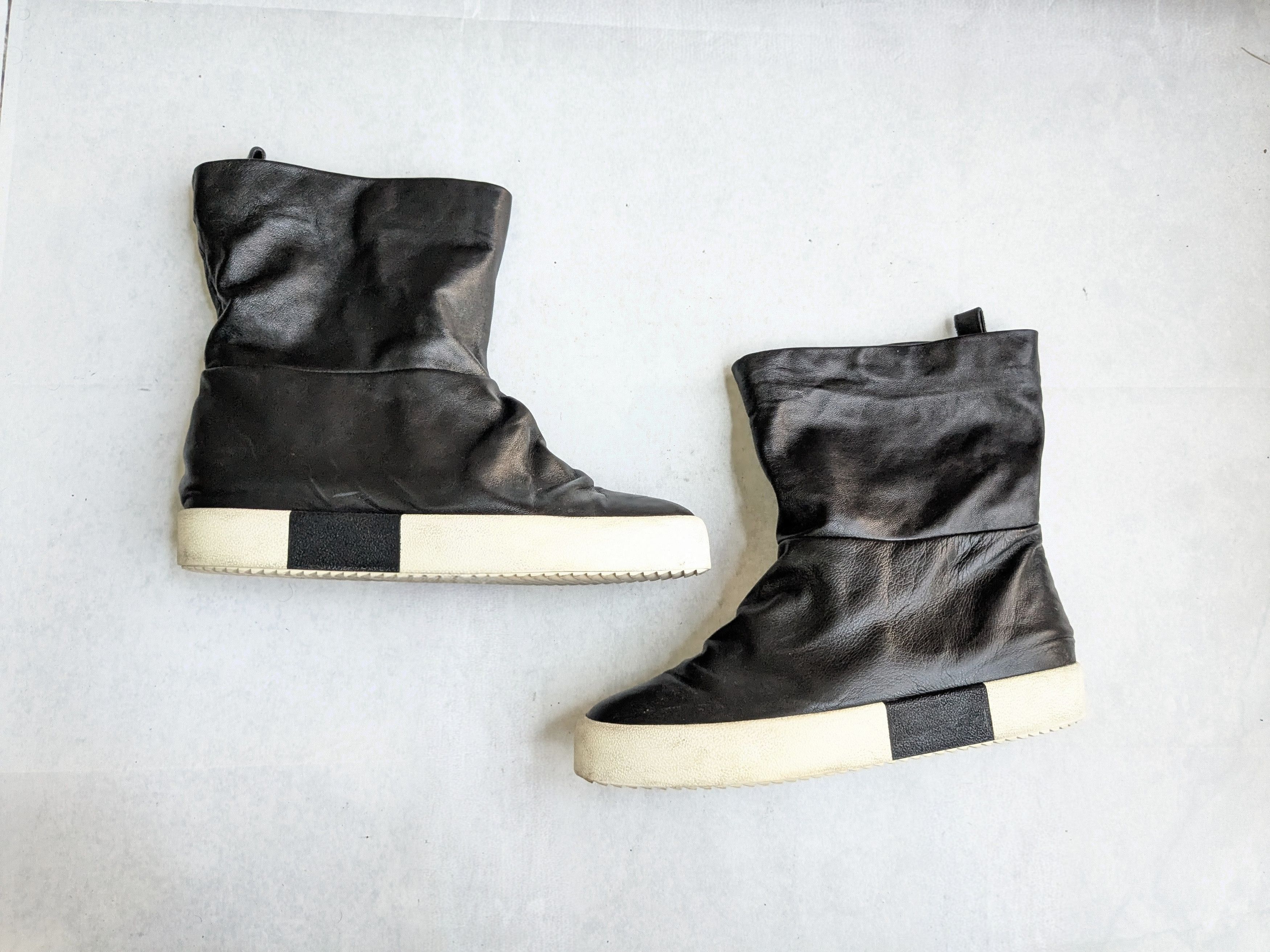 Giuseppe Zanotti Sneakers Black High Tops Leather