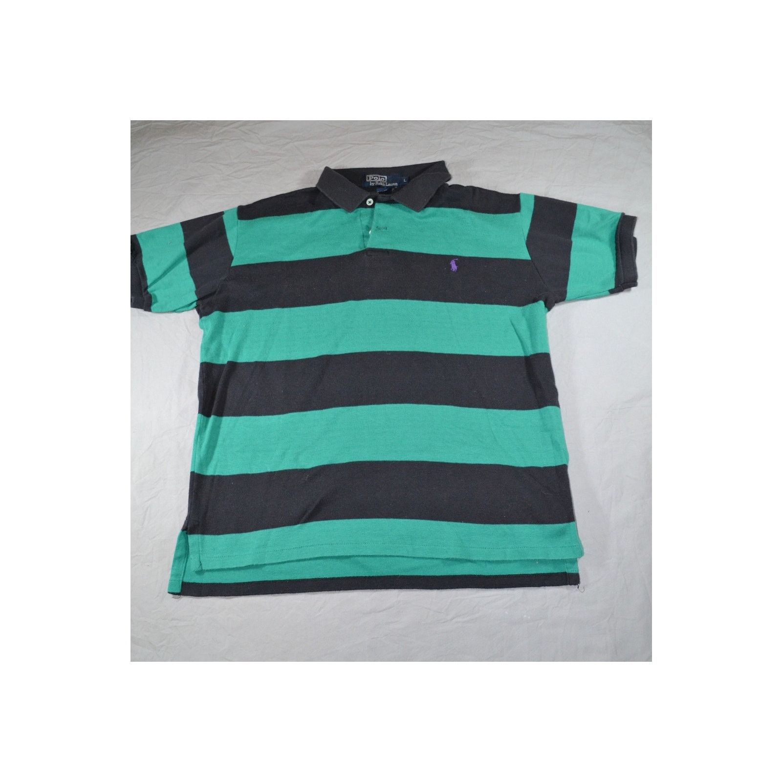 Polo Ralph Lauren Polo Ralph Lauren Vintage Polo Golf Rugby Shirt Size Large Size US L / EU 52-54 / 3 - 1 Thumbnail