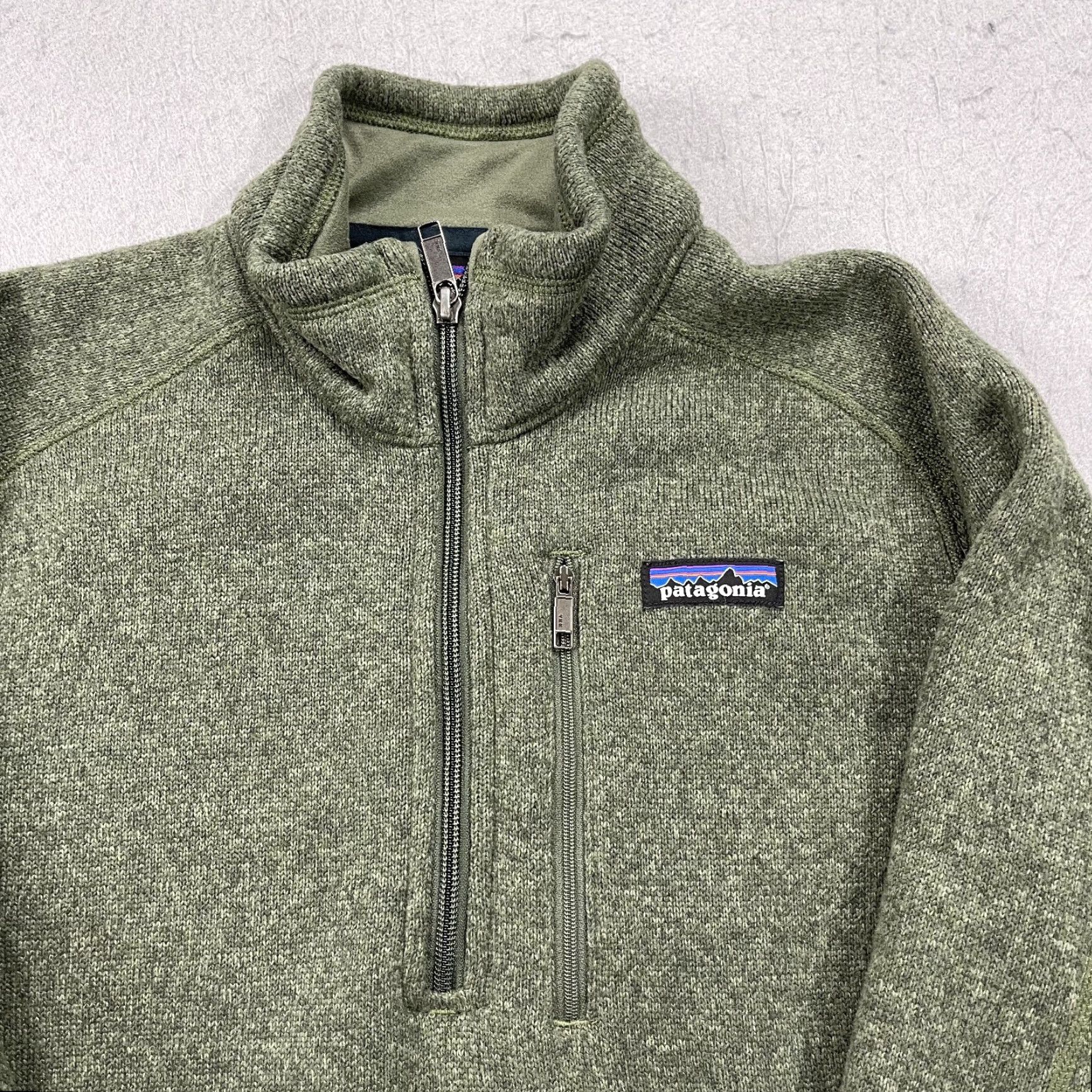 Patagonia Patagonia Better Sweater Mens Small Green 1/4 Zip Fleece Pullover Hiking Jacket Patagonia Better Sweater Green S Regular Mens Size US S / EU 44-46 / 1 - 2 Thumbnail