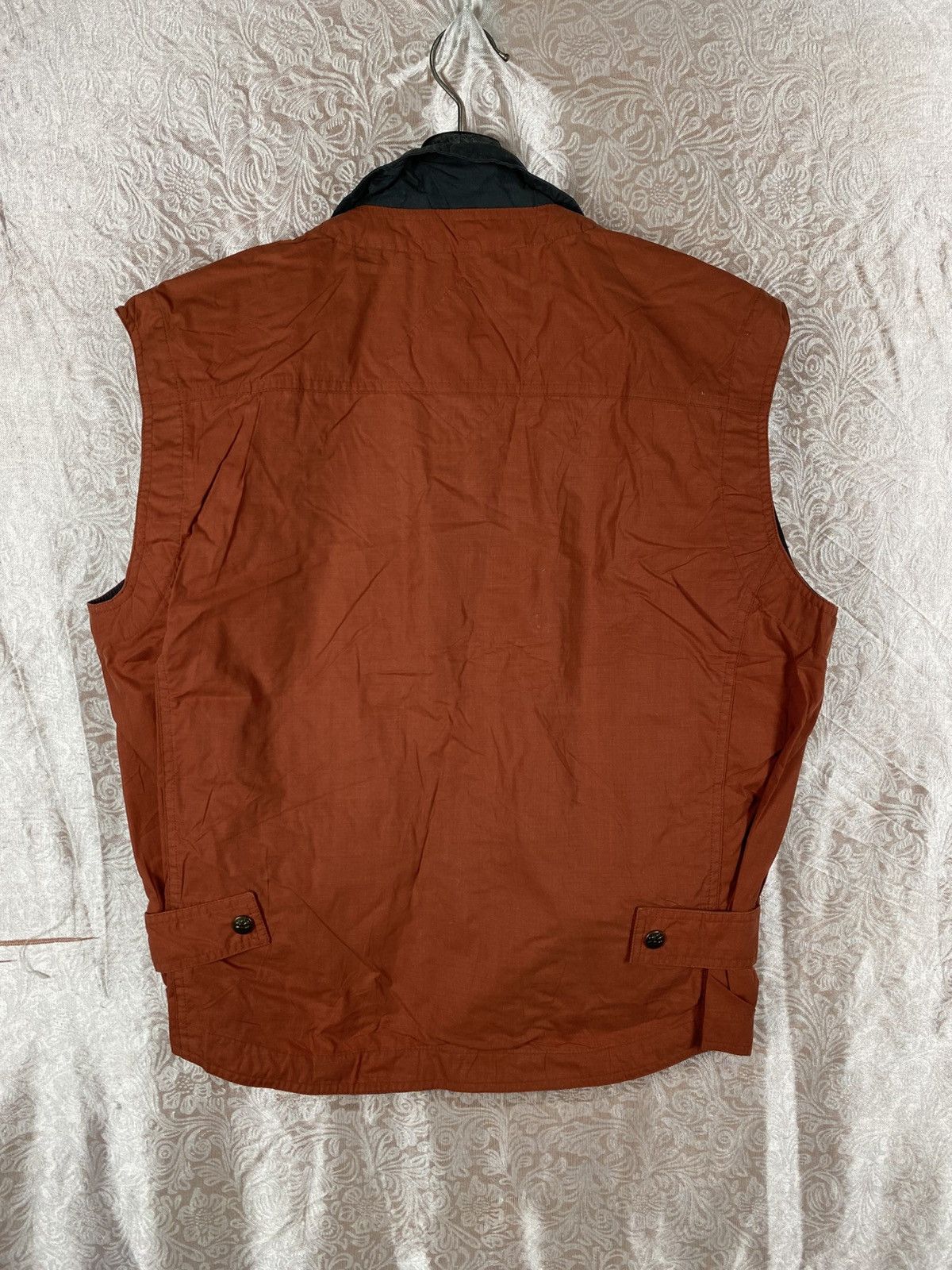 Jack Wolfskin Vintage Jack Wolfskin Utility Vest Burnt Orange Multi Pocket Size US M / EU 48-50 / 2 - 13 Thumbnail