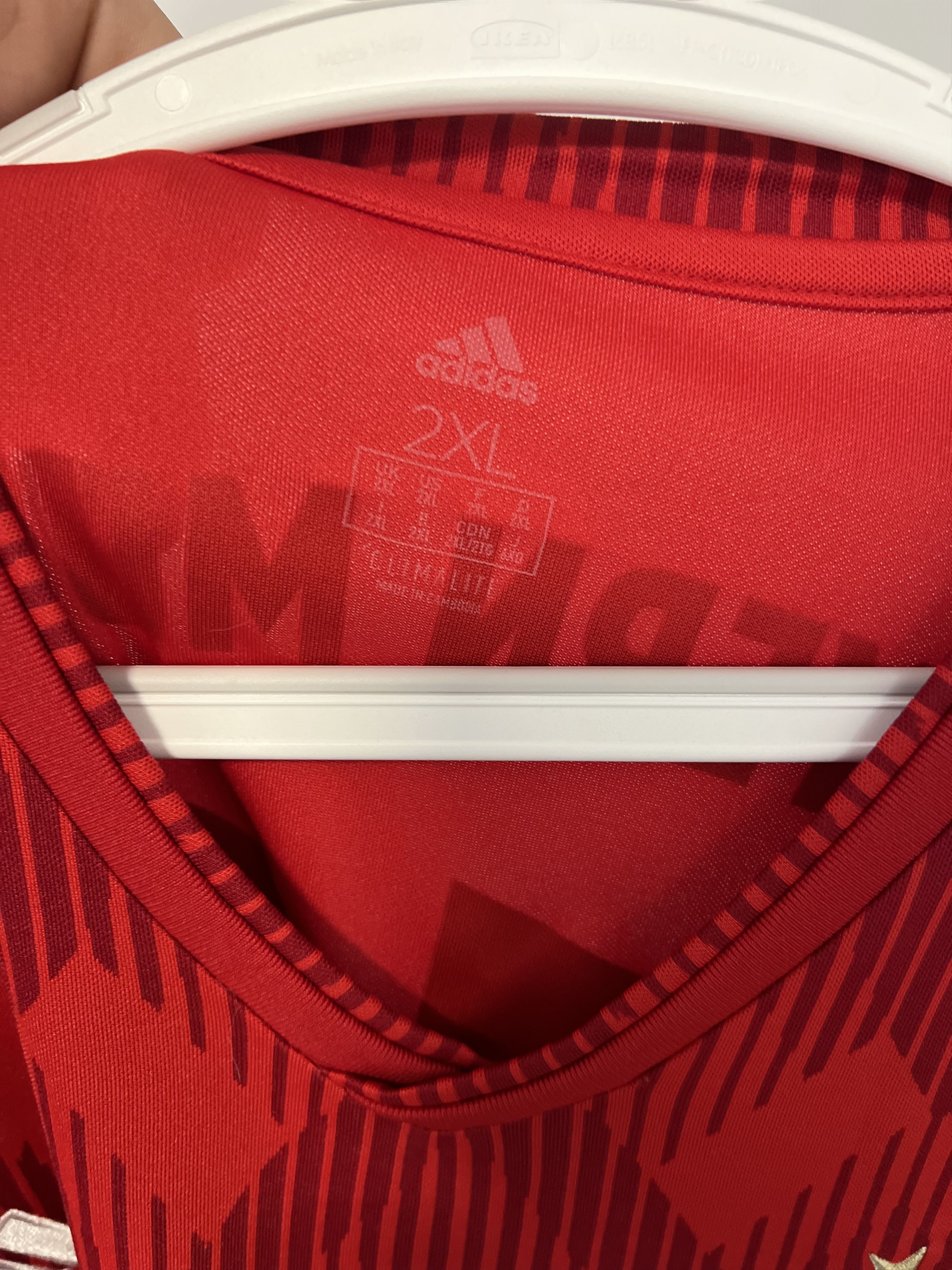 Adidas 2018-19 FC BAYERN MUNCHEN HOME #11 JAMES FOOTBALL Kit SHIRT Size US XXL / EU 58 / 5 - 7 Thumbnail