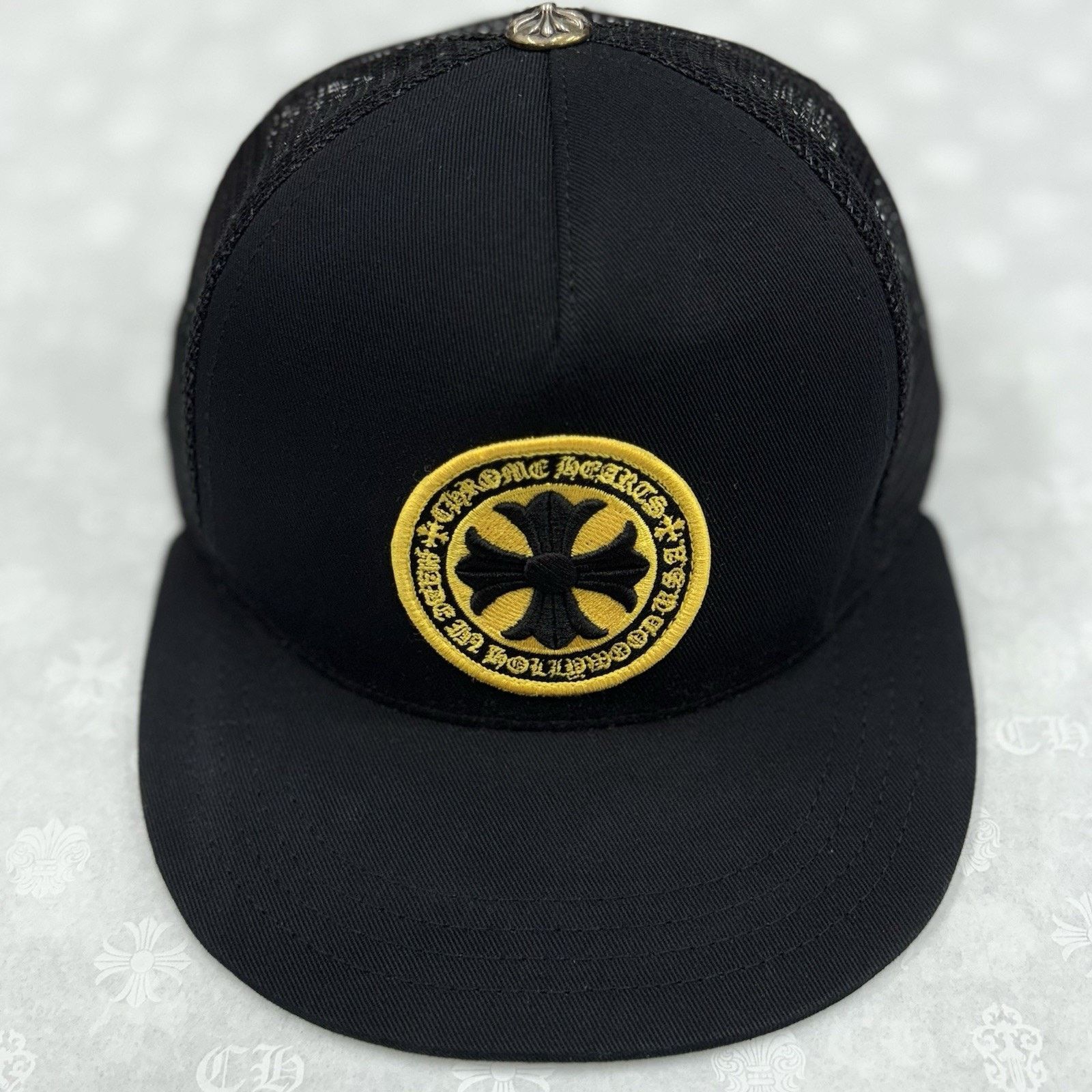 Chrome Hearts Chrome Hearts Plus Cross Seal Stamp Trucker Hat | GOOD COND! Size ONE SIZE - 1 Thumbnail