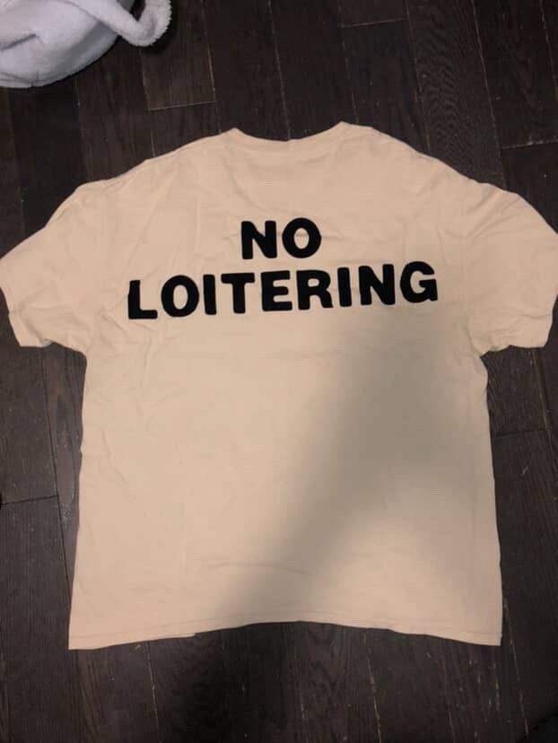 Travis Scott No loitering travis scott t shirt Size US L / EU 52-54 / 3 - 2 Thumbnail