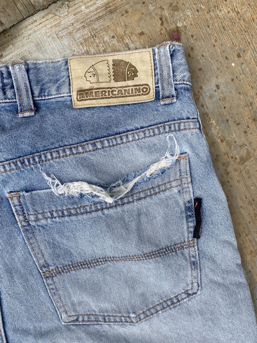 Vintage Distressed Americanino baggy carpenter jeans Size US 33 - 7 Thumbnail