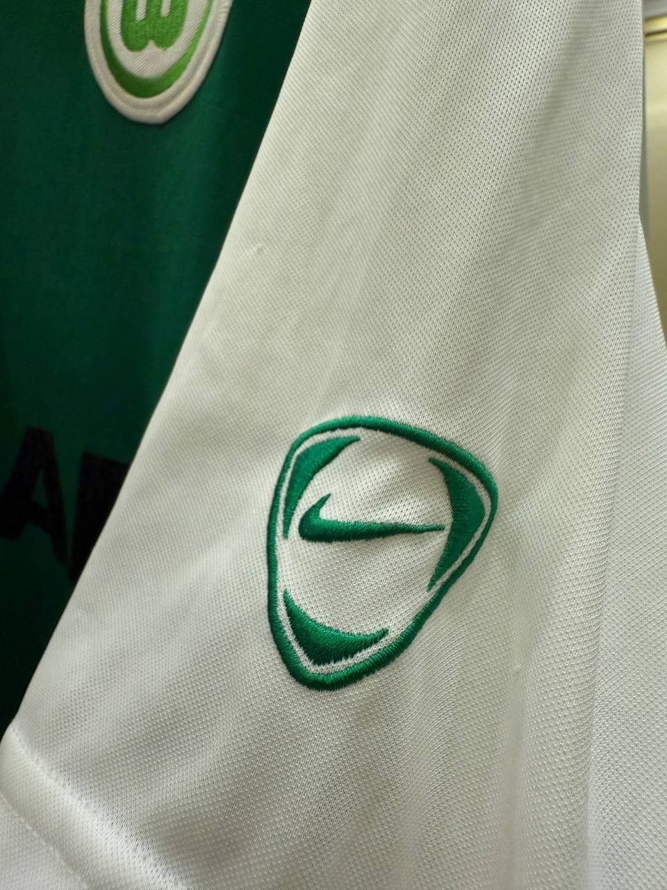 Nike Wolfsburg 2007-2008 Rare Tiguan Football Jersey Shirt Green Size US XXL / EU 58 / 5 - 6 Thumbnail