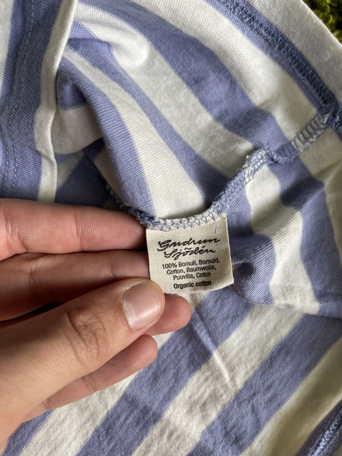 Designer Gudrun sjoden avant garde striped t-shirt Size S / US 4 / IT 40 - 4 Thumbnail