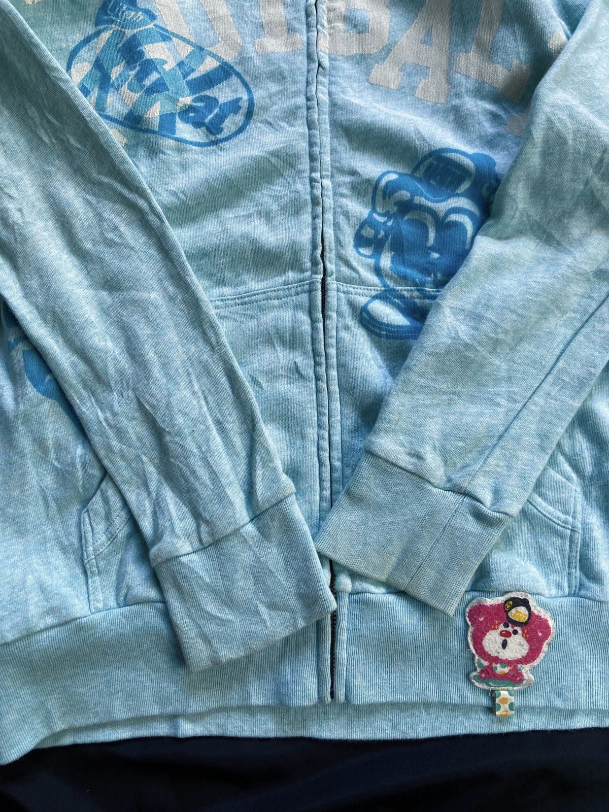 20471120 JAMMING FOOTBALL PAINTING 387 ZIP HOODIE Size US S / EU 44-46 / 1 - 11 Thumbnail