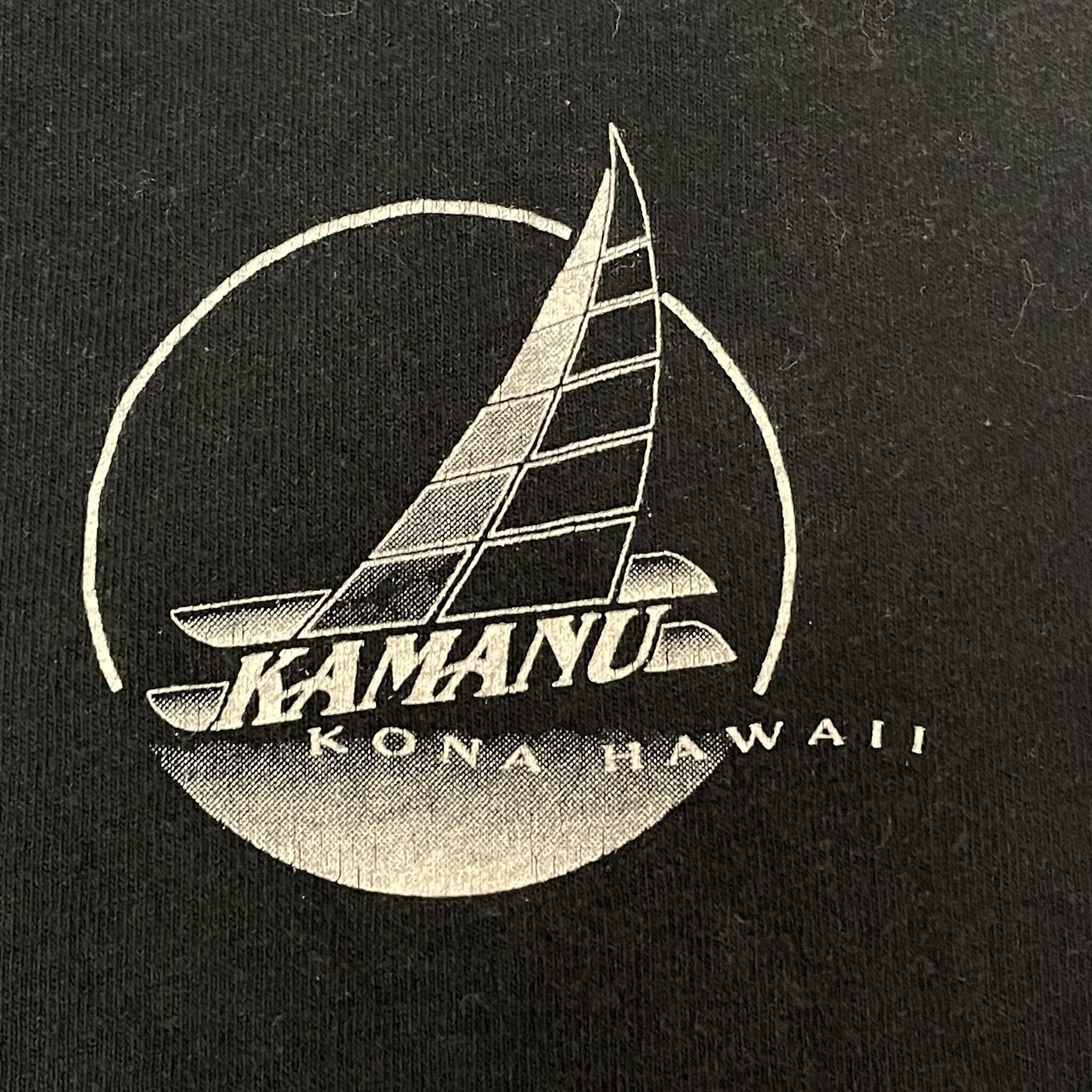 Anvil Vtg Anvil NEON KAMANU Kona HAWAII Sailboat SURFER Shirt Size US XL / EU 56 / 4 - 5 Thumbnail
