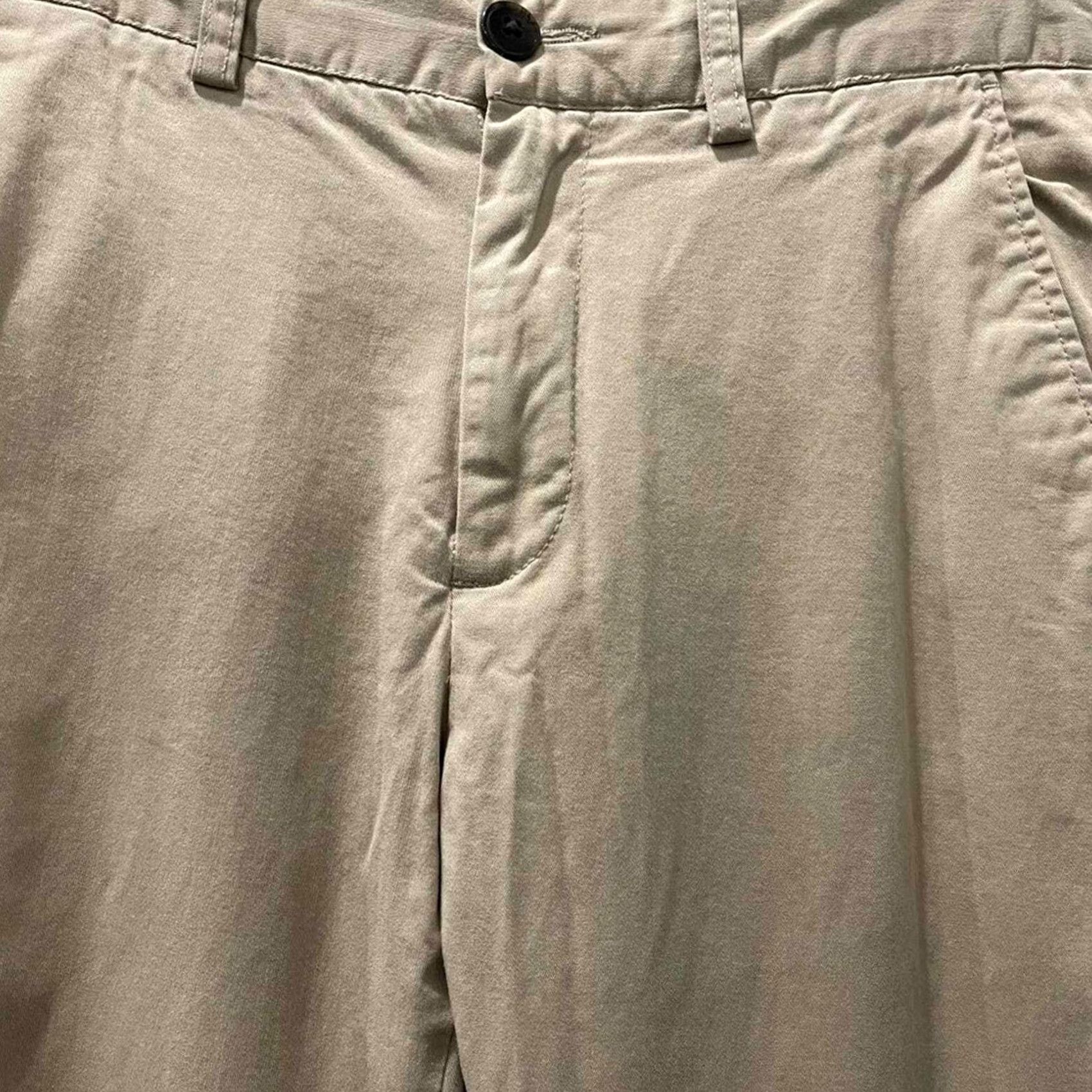 Vintage Frank & Oak Womens Pants Regular Size 6 28in Tan Straight Rise Mid"} Size 28" / US 6 / IT 42 - 2 Thumbnail