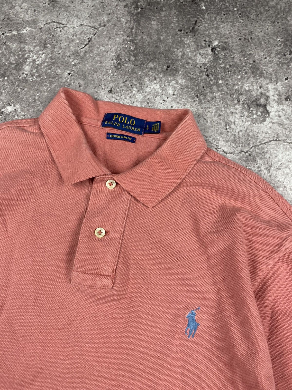 Polo Ralph Lauren × Vintage Vintage Polo Ralph Lauren Big Logo Junya Watanabe Polo Tee Size US L / EU 52-54 / 3 - 3 Thumbnail