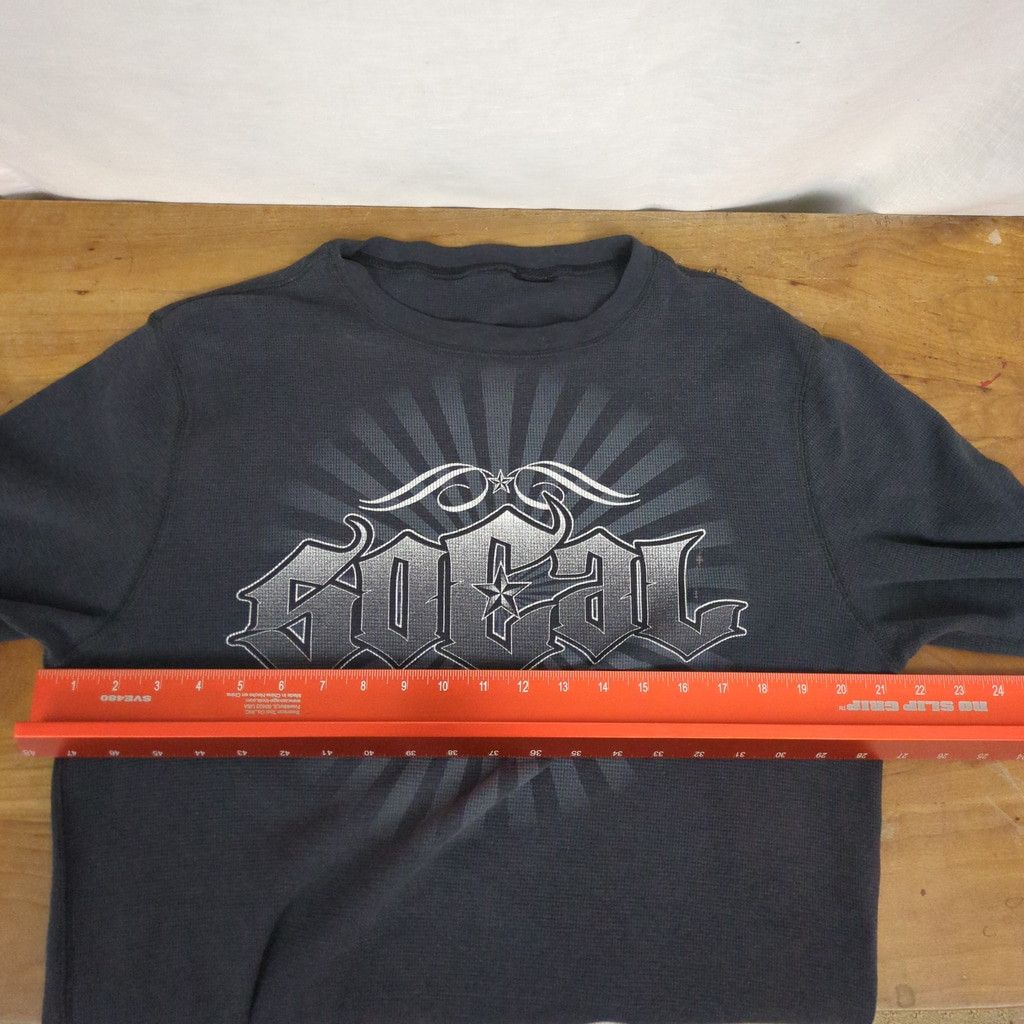 Vintage Vintage "SoCal" Graphic long sleeve Thermal T Shirt Size US L / EU 52-54 / 3 - 5 Thumbnail