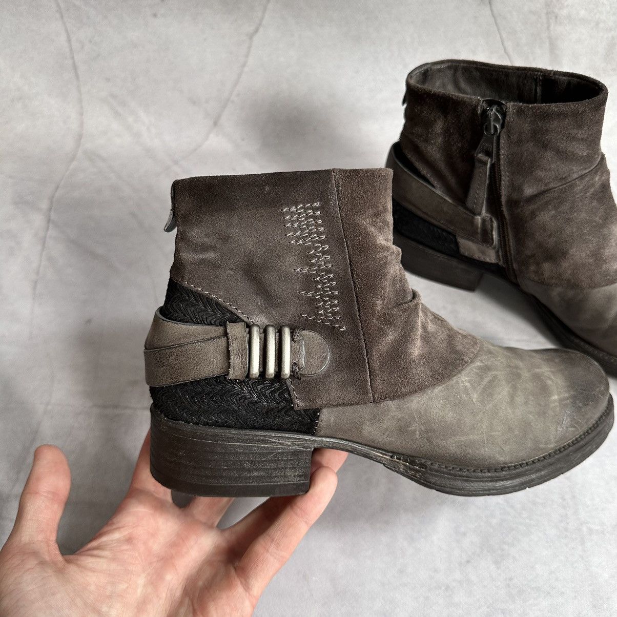 Dirk Bikkembergs Vintage AS 98 Style Ankle Boots Rick Owens Vibe Size US 8 / IT 38 - 6 Thumbnail