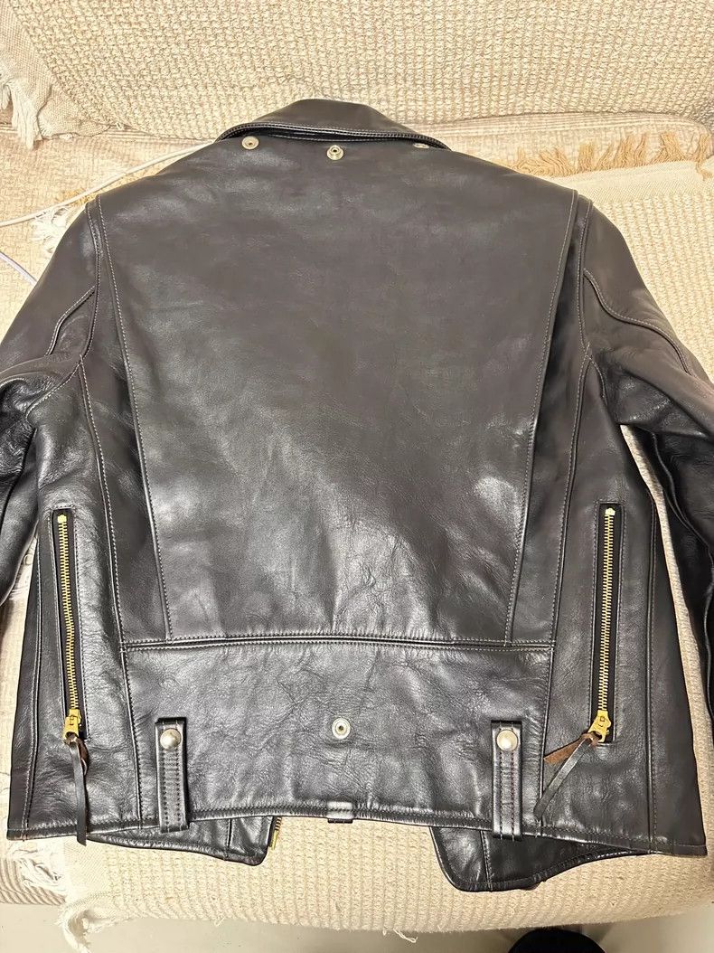 The Real McCoy's The Real McCoy J24 Leather Jacket Size US M / EU 48-50 / 2 - 2 Thumbnail