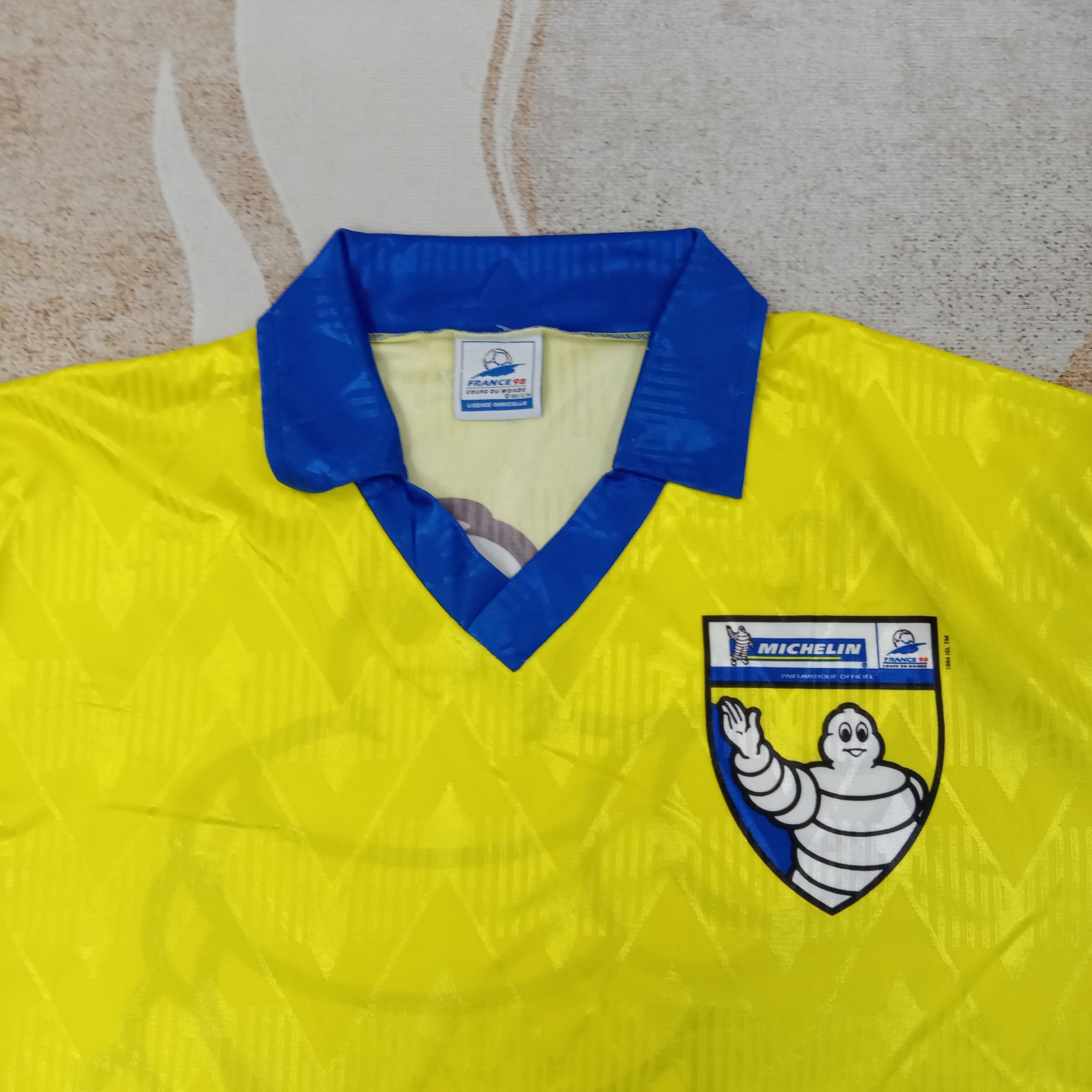 Sports Specialties 1994 Michelin France 98 Olympic Jersey C259N27 Size US L / EU 52-54 / 3 - 2 Thumbnail
