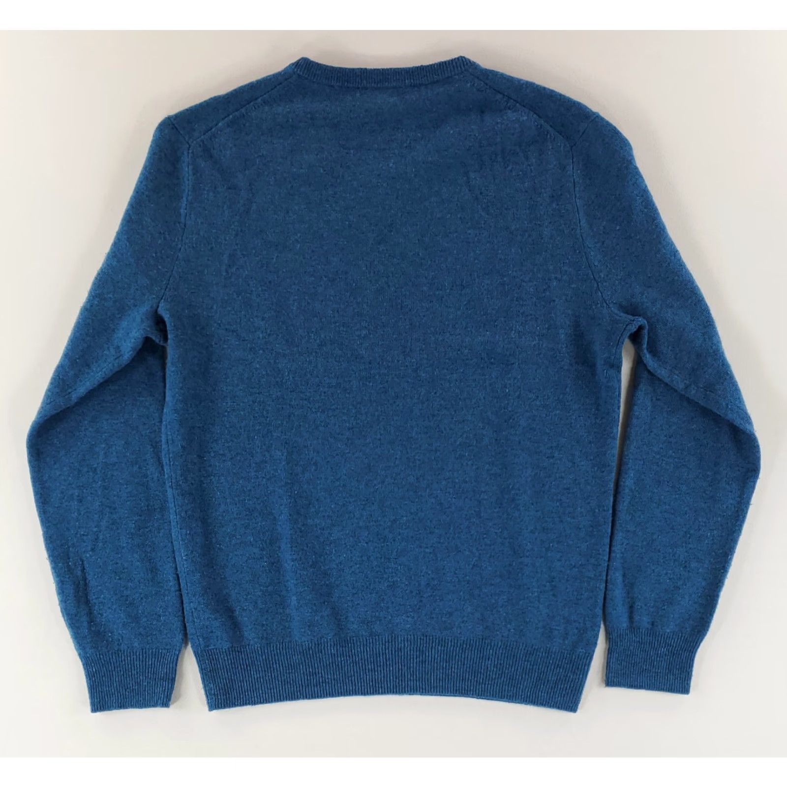 J.Crew **J.CREW Mens V Neck Blue Cashmere Long Sleeve Pullover** User: J.CREW Mens V Neck Blue Cashmere Long Sleeve Sweater **M** Size US M / EU 48-50 / 2 - 3 Thumbnail