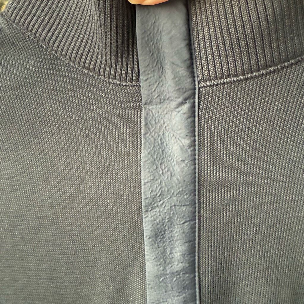 Hugo Boss Boss Hugo Boss 1/4 Zip Cotton Sweater Dark Blue M Size US M / EU 48-50 / 2 - 4 Thumbnail