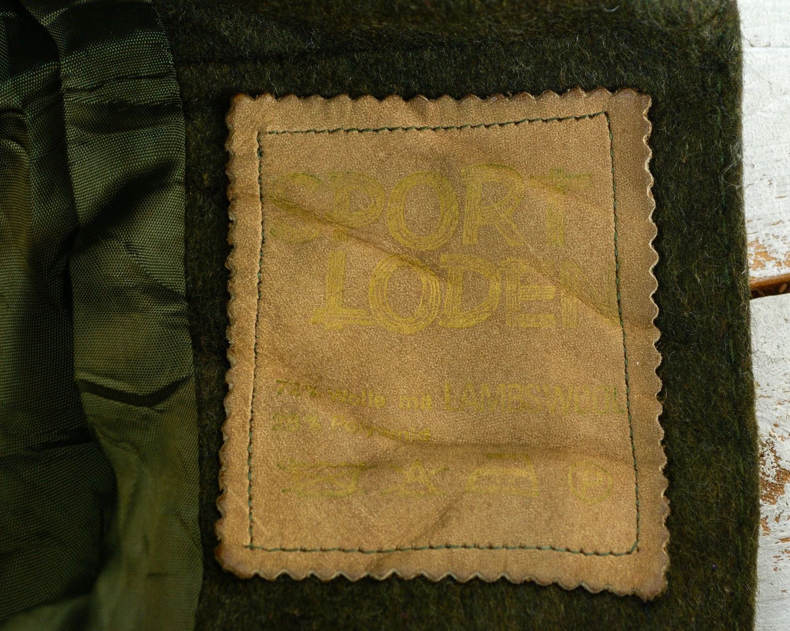 Other 70s Sport Loden women coat green jacket khaki winter Size M / US 6-8 / IT 42-44 - 4 Thumbnail