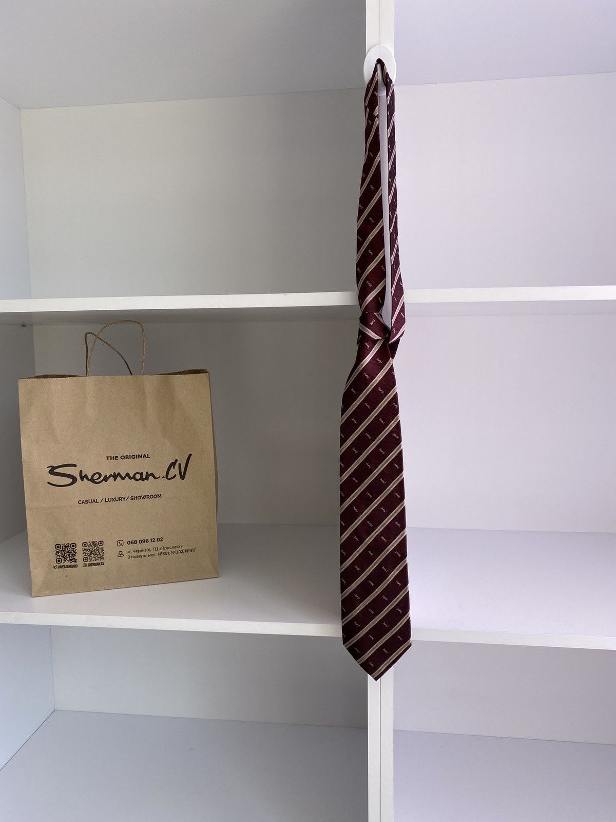 Vintage × Yves Saint Laurent Vintage Yves Saint Laurent Tie Size ONE SIZE - 3 Thumbnail