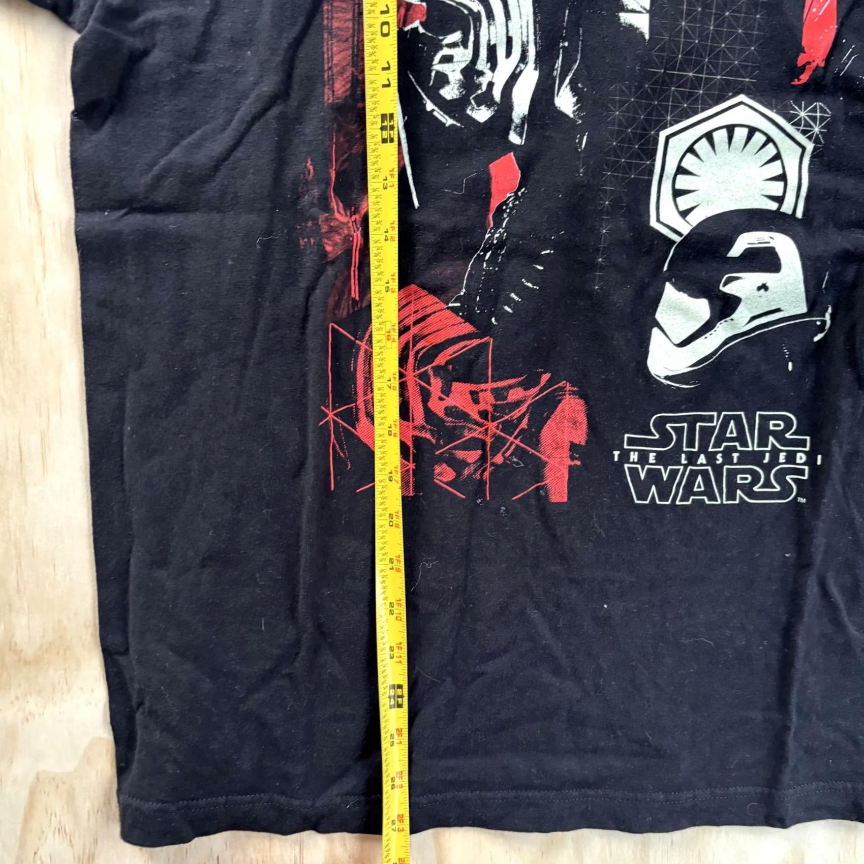 Star Wars VINTAGE Star Wars Shirt Mens Large Black Kylo Ren Stormtrooper Last Jedi Graphic Tee Size US L / EU 52-54 / 3 - 3 Thumbnail