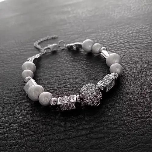 Designer Retro punk bracelet Size ONE SIZE - 3 Thumbnail