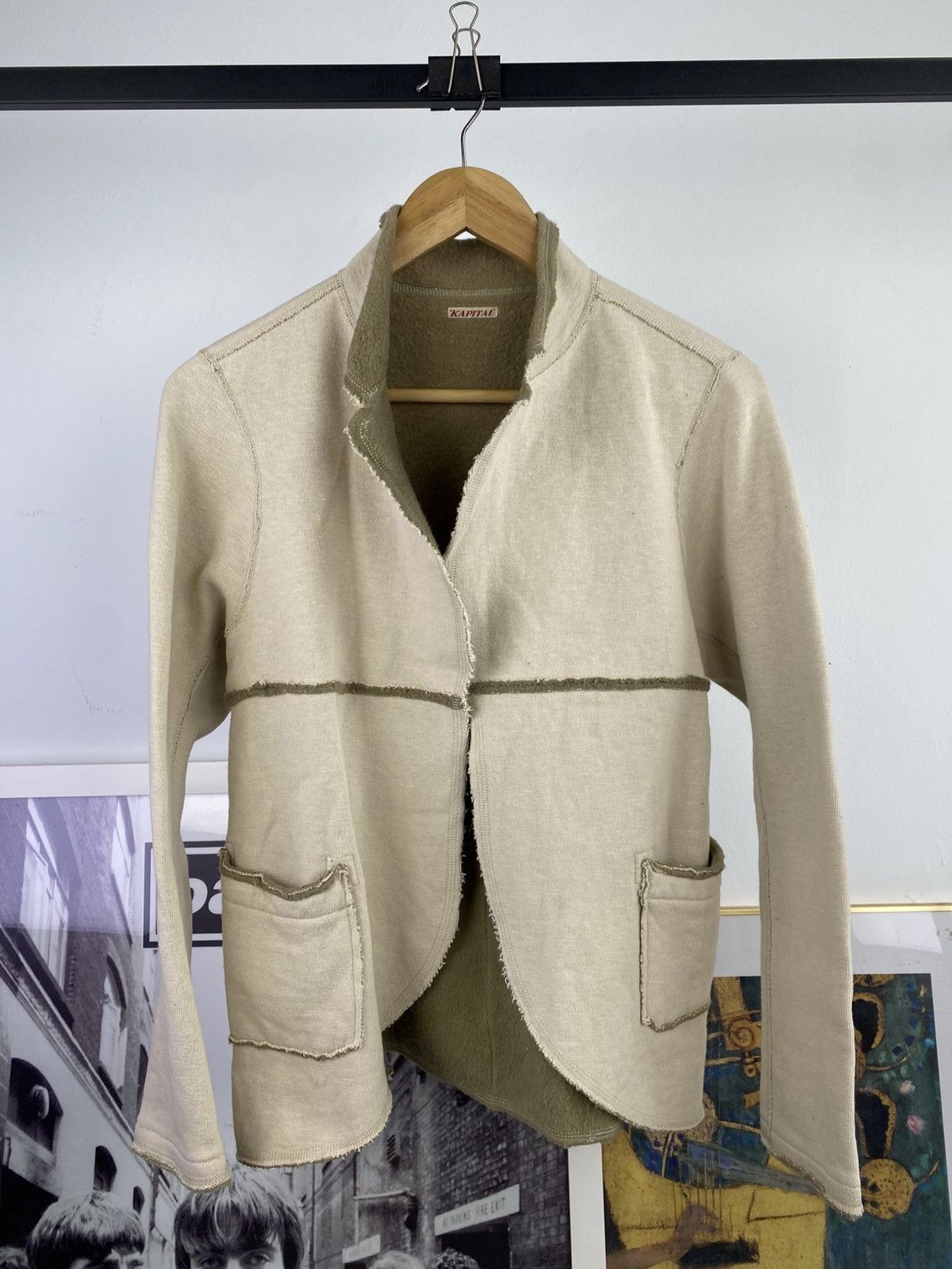 Kapital Kapital Century Deconstructed Buttonless Cardigan Jacket Size US S / EU 44-46 / 1 - 1 Thumbnail