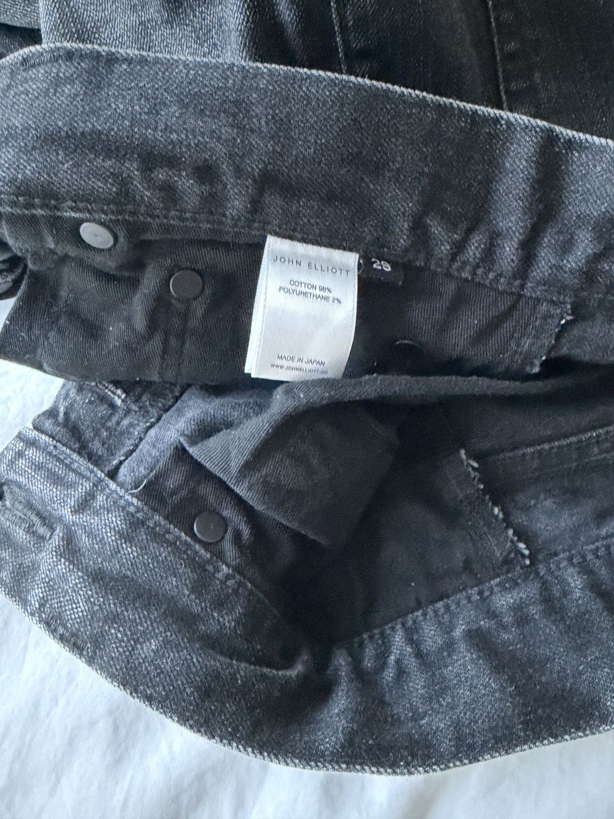 John Elliott John Elliott Season 10 Denim Size US 29 - 3 Thumbnail