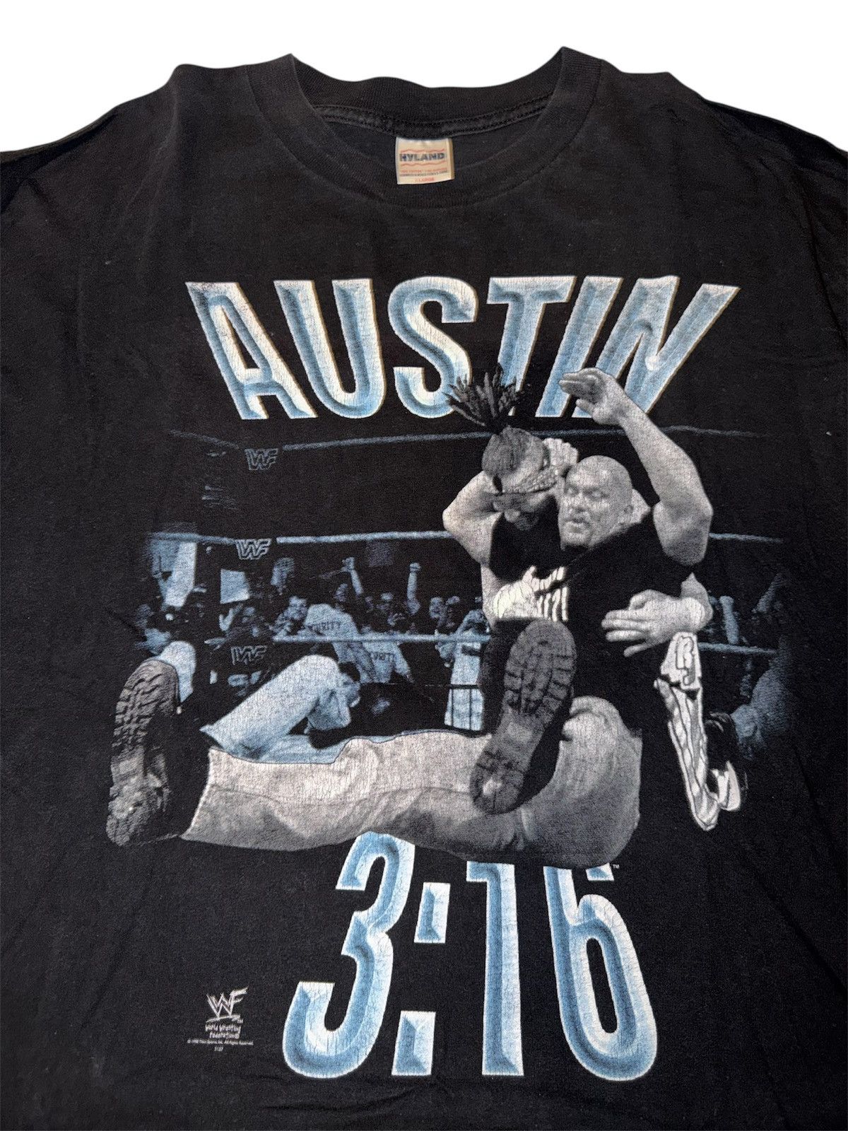 WWF WWF Vintage 1990s ‘Austin 3:16 Stone Cold’ T-shirt Size US XL / EU 56 / 4 - 3 Thumbnail