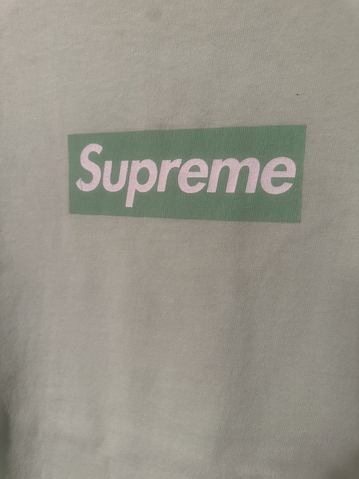 Supreme Supreme 2007 Lime Green Box Logo T-Shirt Size US L / EU 52-54 / 3 - 3 Thumbnail
