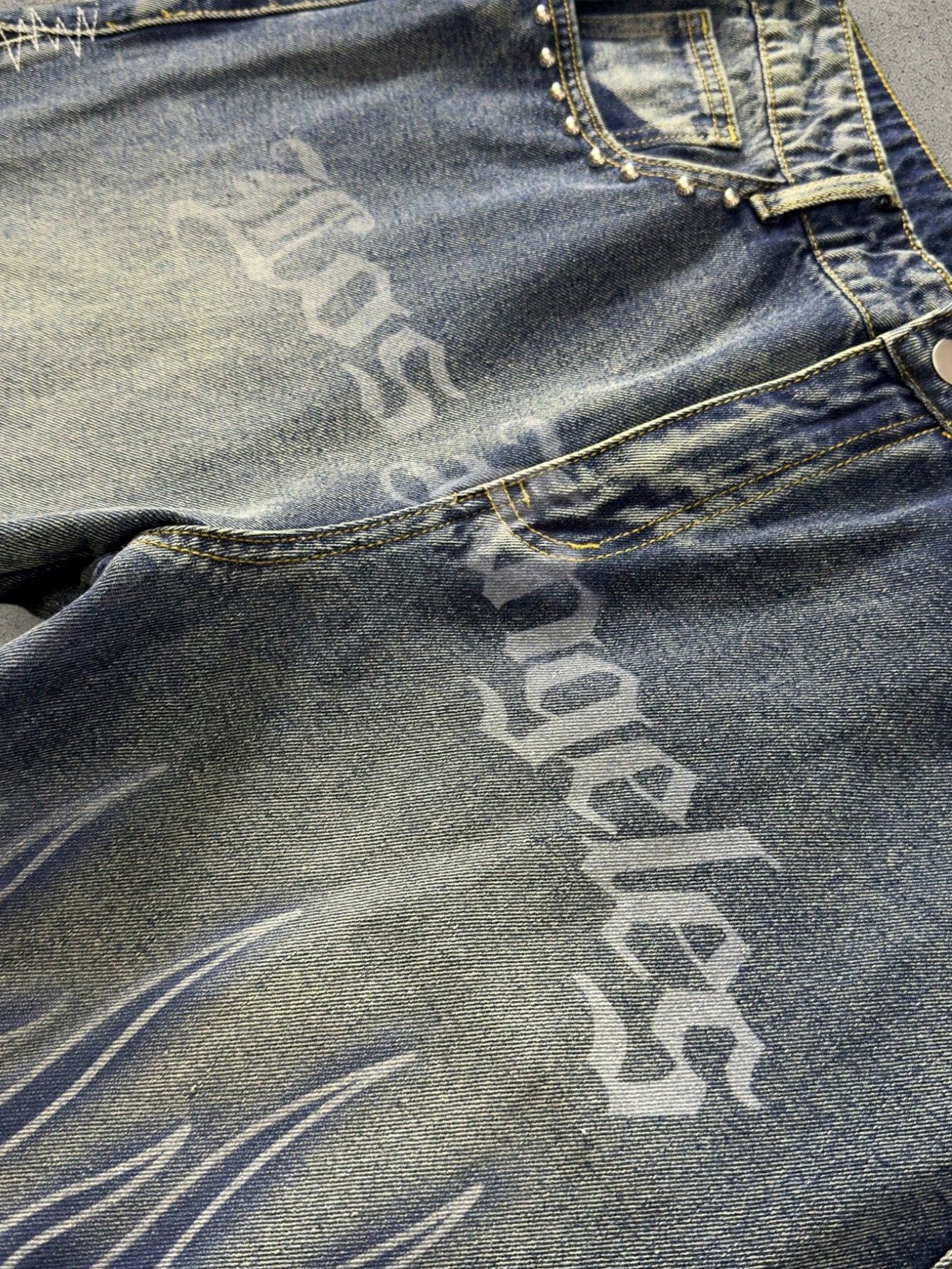 Vintage Streetwear jeans shorts Size US 32 / EU 48 - 3 Thumbnail