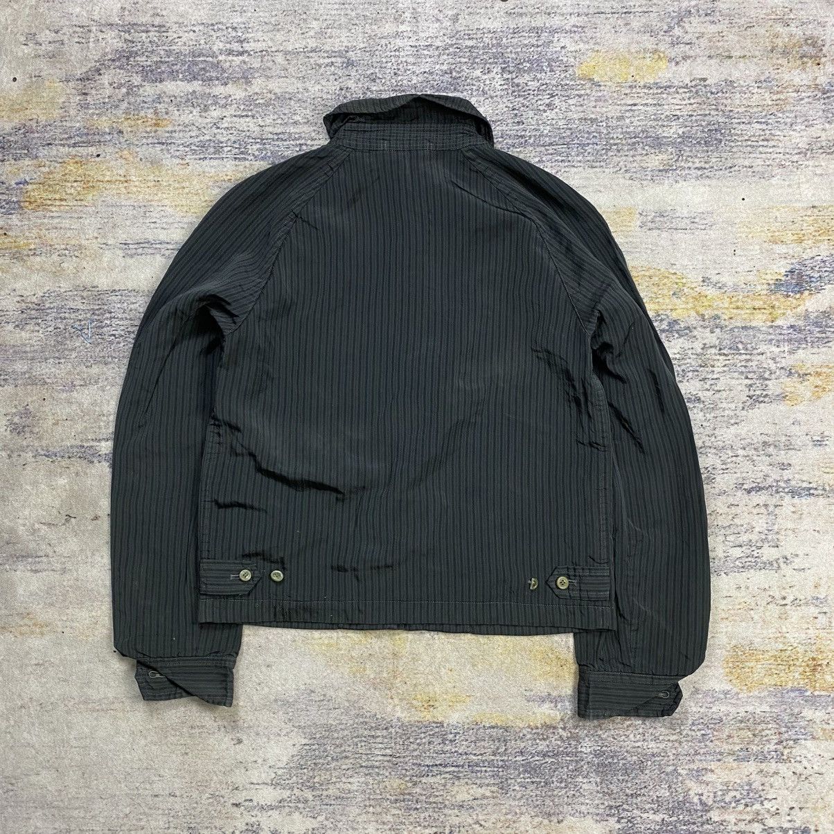 Comme des garcons homme plus ad2001 stripe work jacket