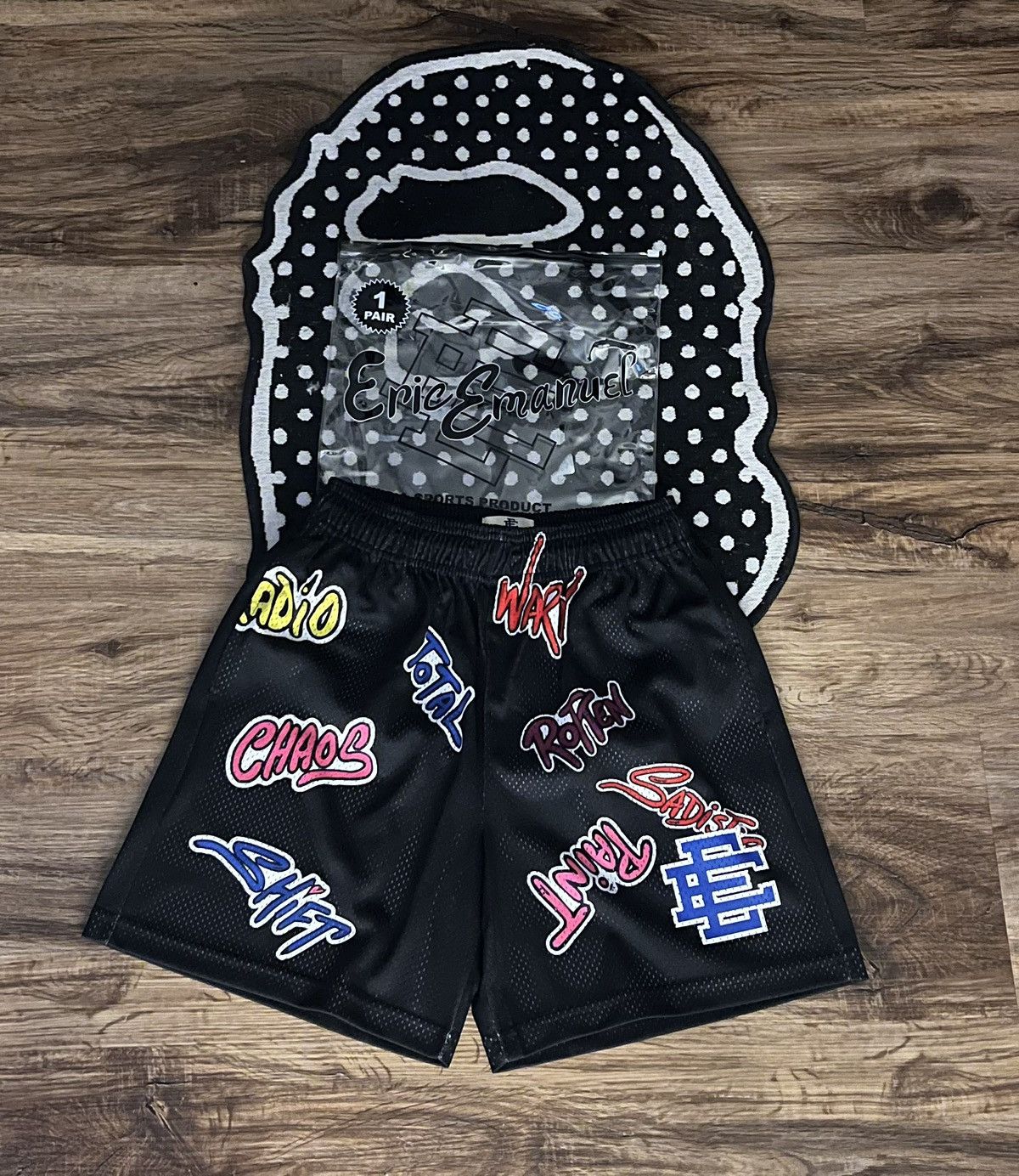 ウェア Eric Emanuel x Matty Boy EE Shorts-black Eric Emanuel x Matty Boy EE Short Black | eBay