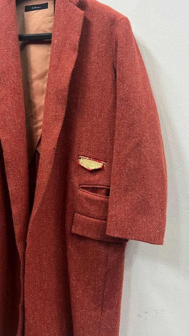 Blackmeans AW14 Blackmeans Vermillion Red Embroidered Tweed Coat Size US S / EU 44-46 / 1 - 4 Thumbnail