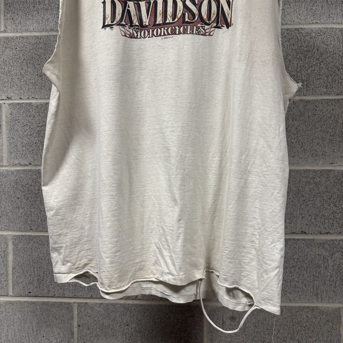Harley Davidson Harley Davidson Thrashed Faded Distressed Shirt ERD Grunge Size US XXL / EU 58 / 5 - 6 Thumbnail