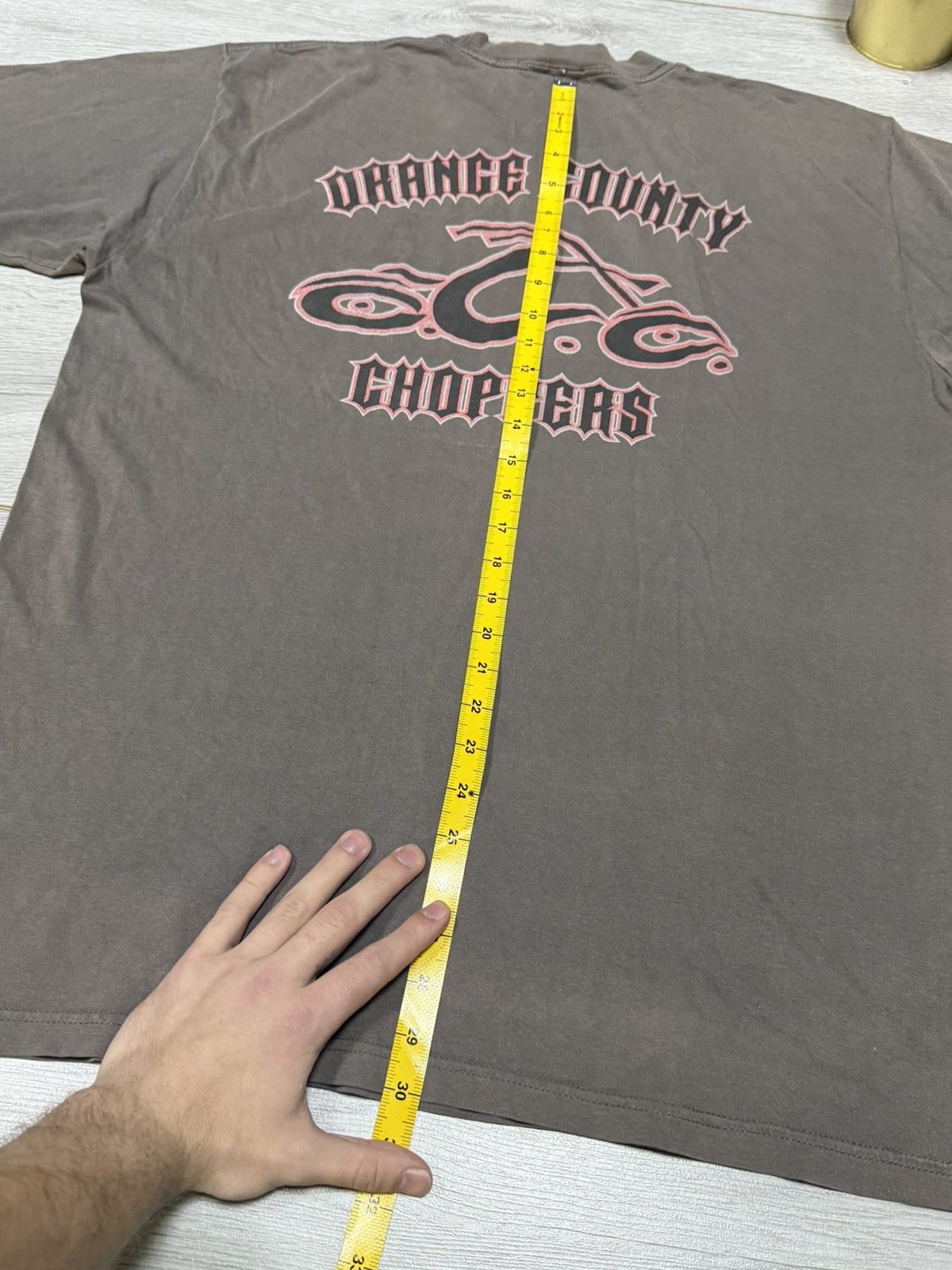Vintage Orange County choppers 2003 vintage racing New York tee USA Size US XL / EU 56 / 4 - 11 Thumbnail