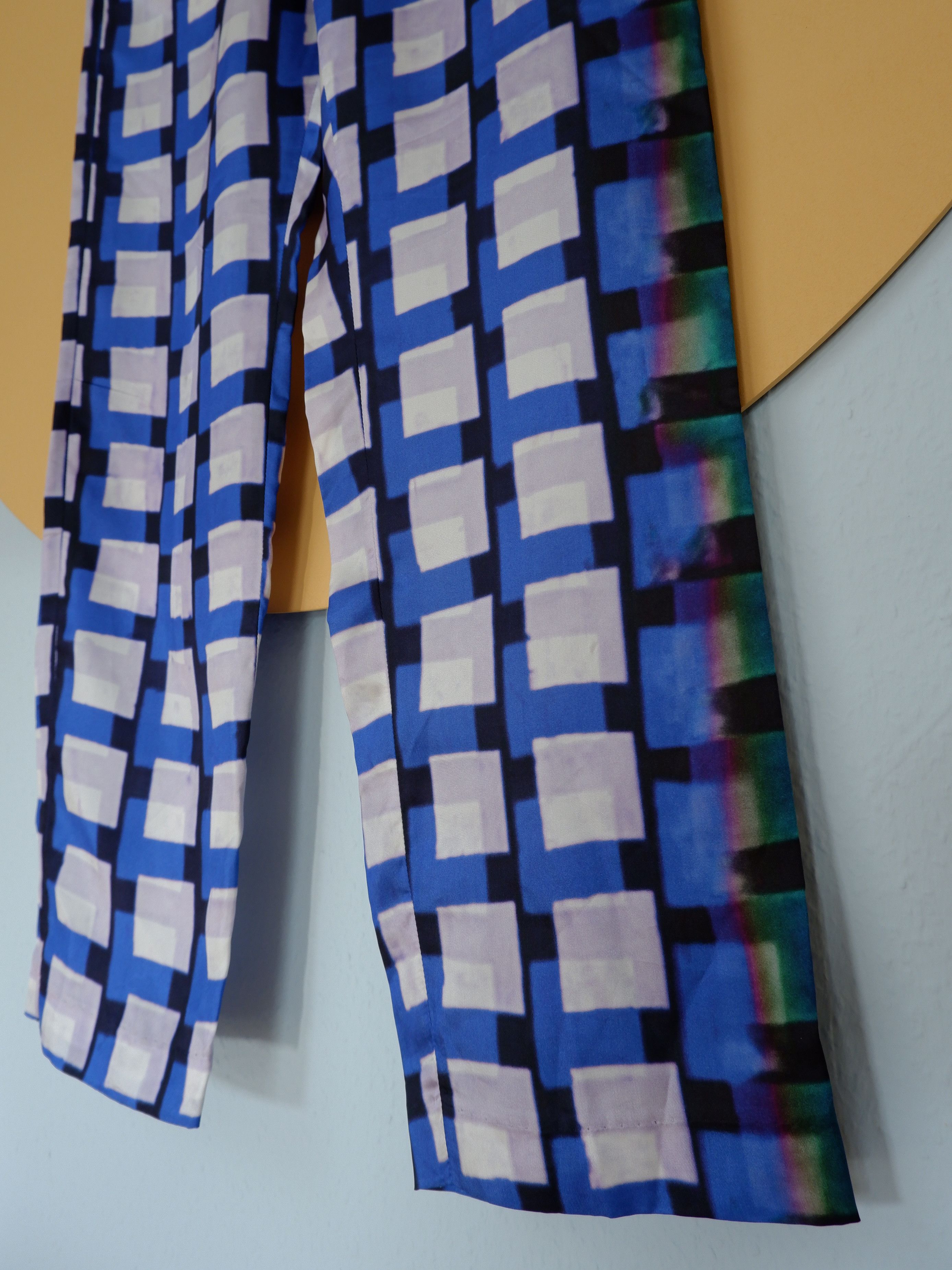 Dries Van Noten Rare! Dries van Noten Len Lye printed pants SS21 Size US 30 / EU 46 - 3 Thumbnail