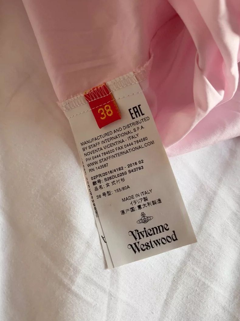 Vivienne Westwood Vivienne Westwood Pink hollow heart half sleeve shirt Size XS / US 0-2 / IT 36-38 - 3 Thumbnail