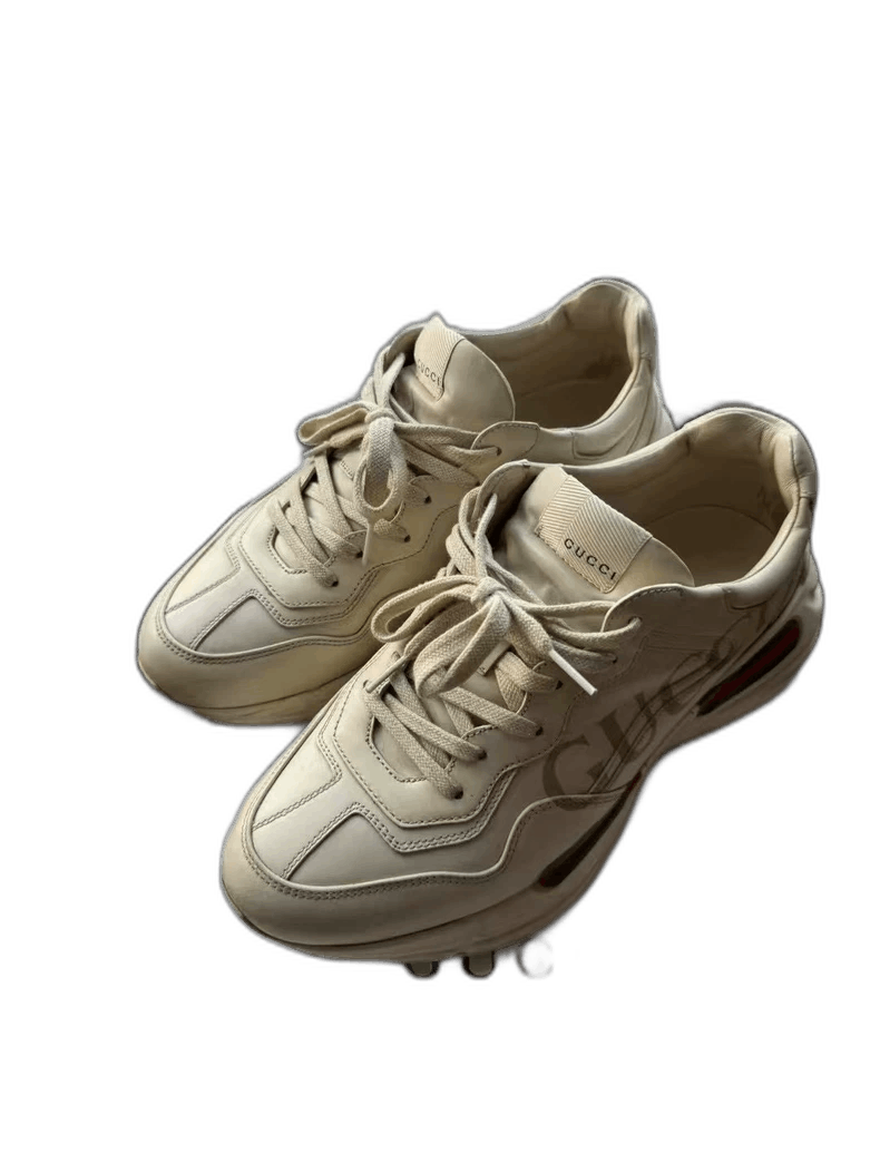 Gucci Gucci Rhyton ivory white dad sneakers Size US 10 / EU 43 - 1 Thumbnail