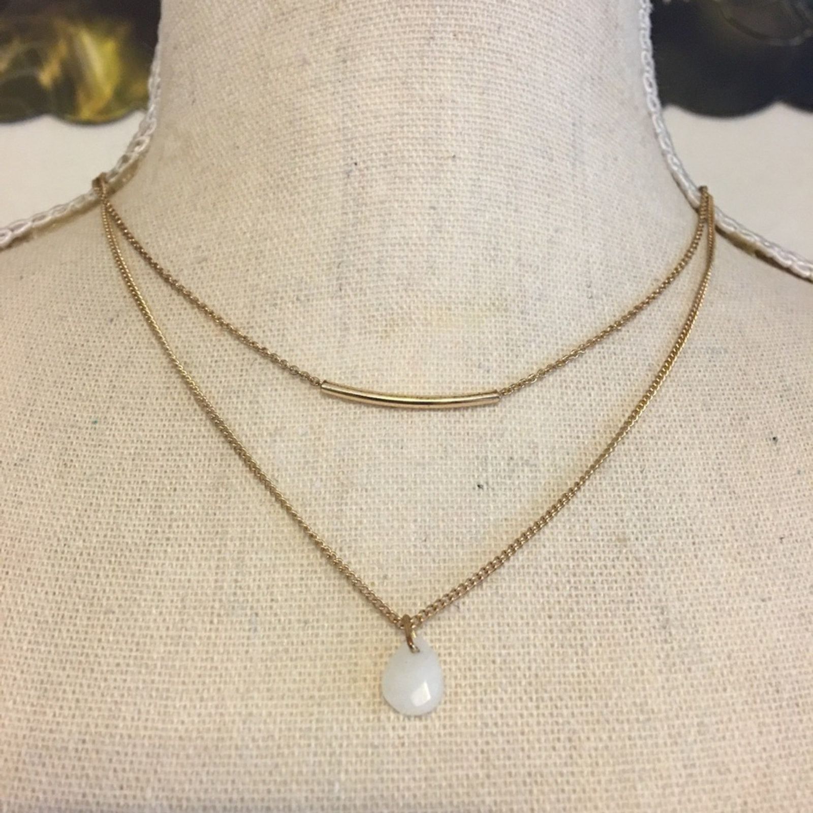 Vintage Vintage Liz Claiborne layered simple necklace Size ONE SIZE - 1 Thumbnail