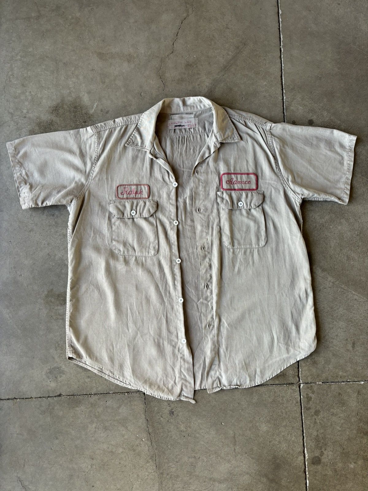 50’s Mechanic Button Up