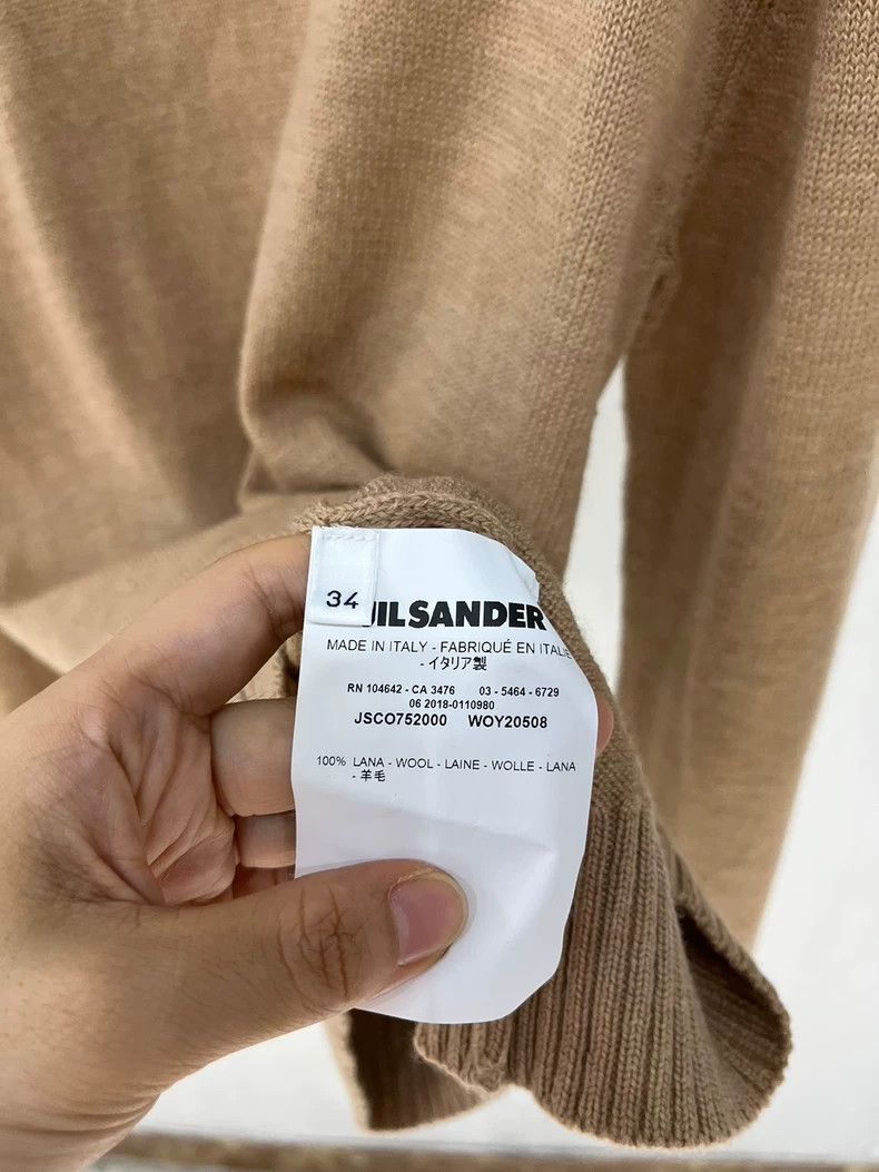 Jil Sander Jil Sander wool knit sweater top Size 4XL / US 24-26 - 6 Thumbnail