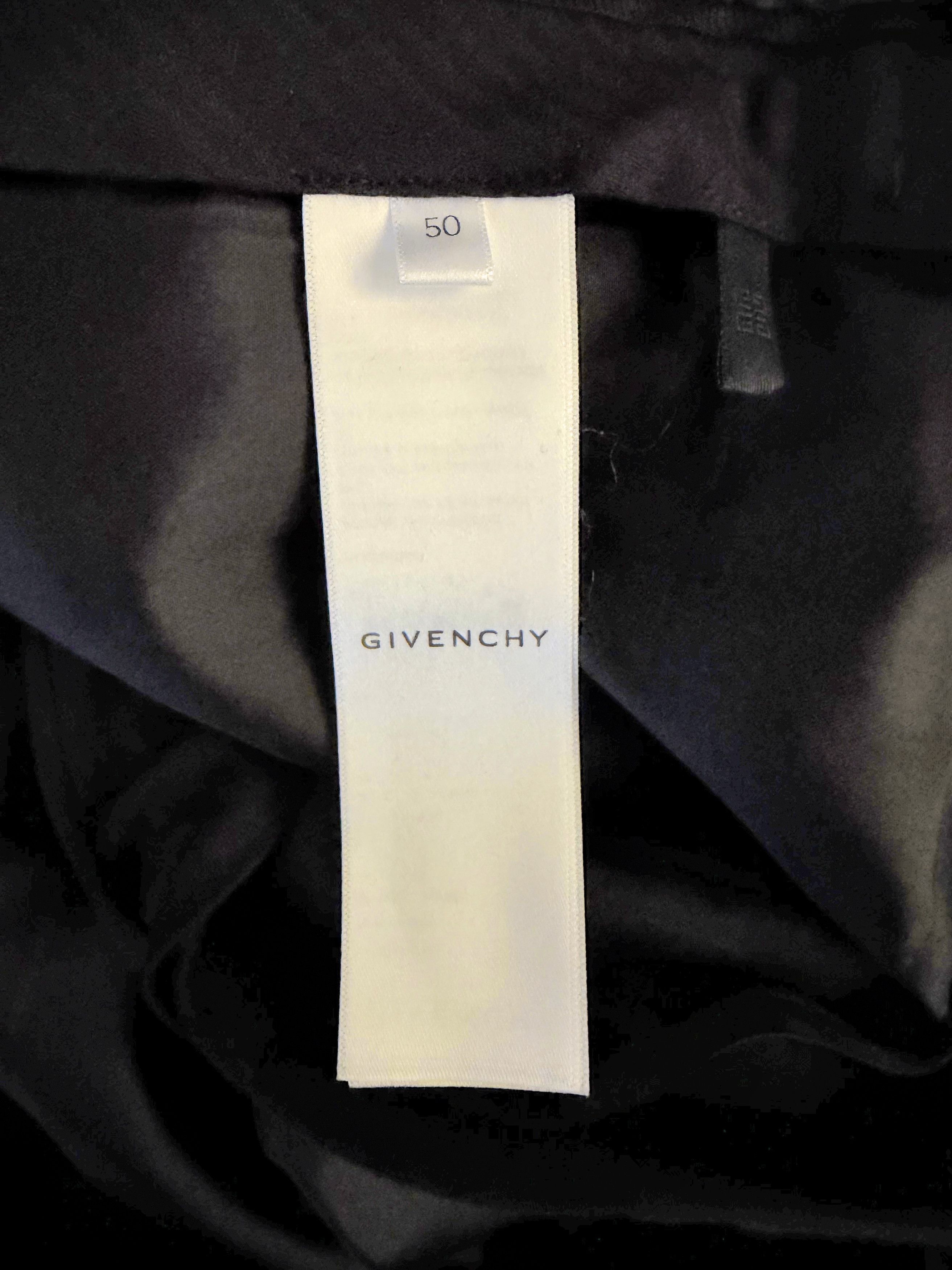Givenchy Debut 4G Chain Detail Tailored Trousers Size US 34 / EU 50 - 13 Thumbnail