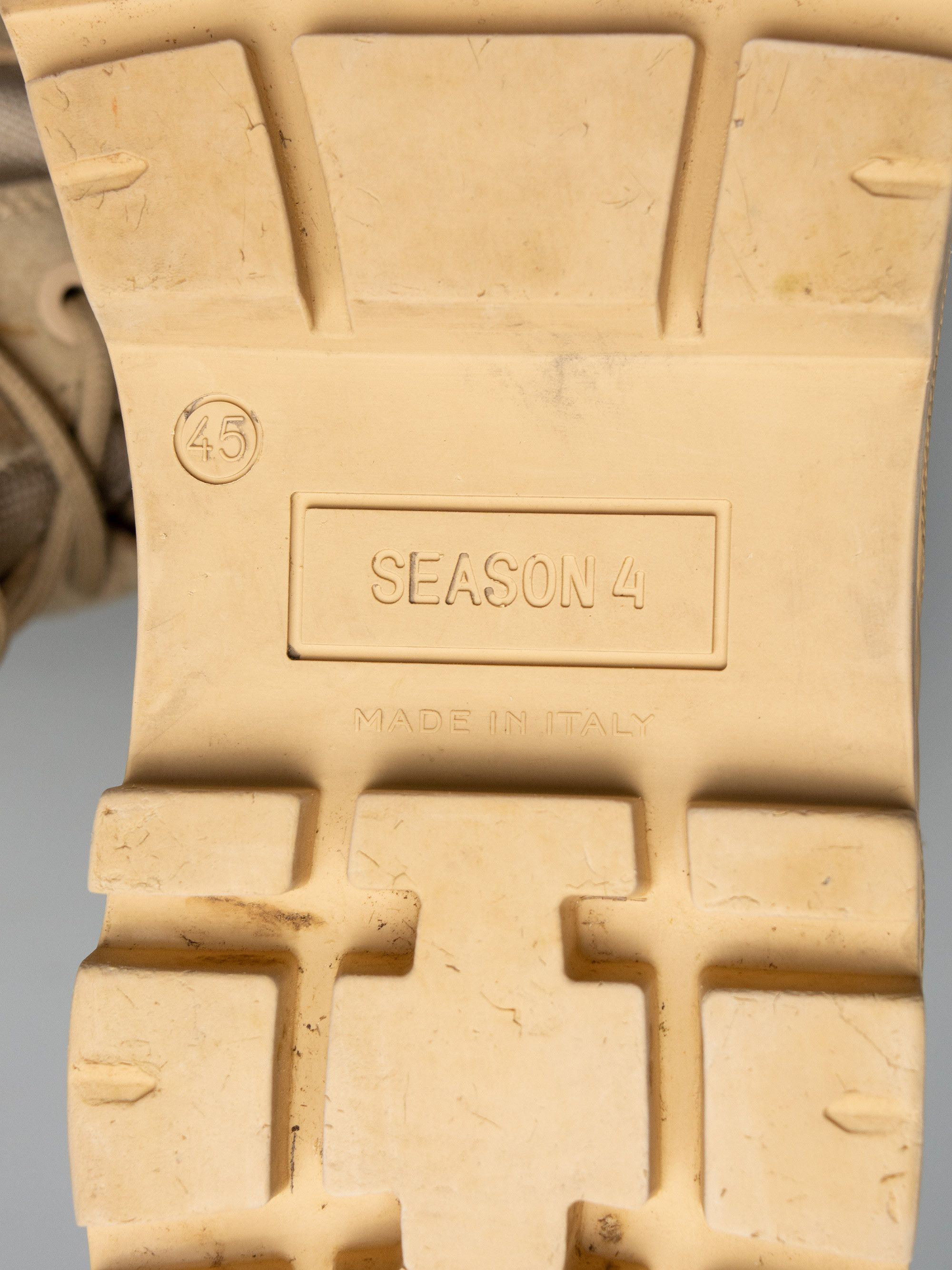 Yeezy YEEZY Season 4 Combat Military Boots Sand - size 45 Size US 12 / EU 45 - 12 Thumbnail