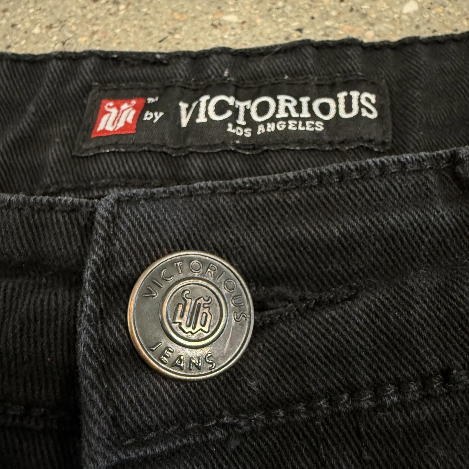 Designer Victorious Los Angeles USA Designer Jeans W30 L30 Size US L / EU 52-54 / 3 - 3 Thumbnail
