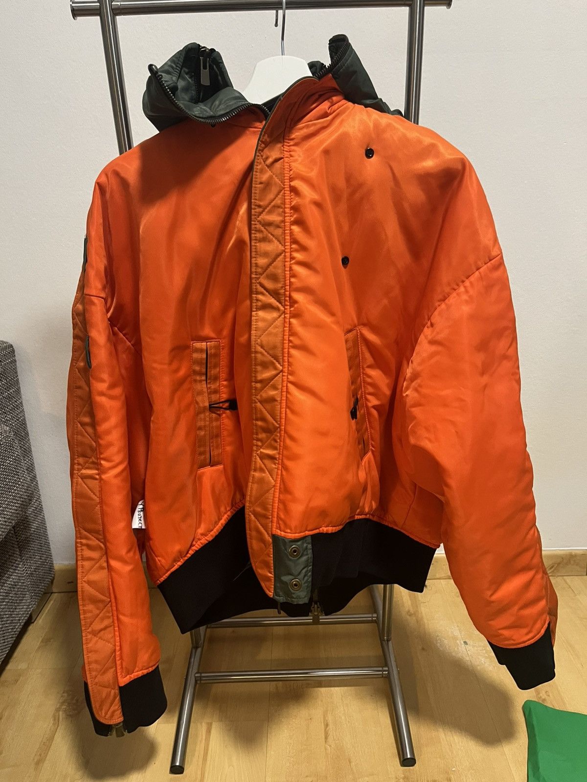 Y/Project Y Project Split Bomber Jacket Atelier Sample SS13 Size US S / EU 44-46 / 1 - 5 Thumbnail