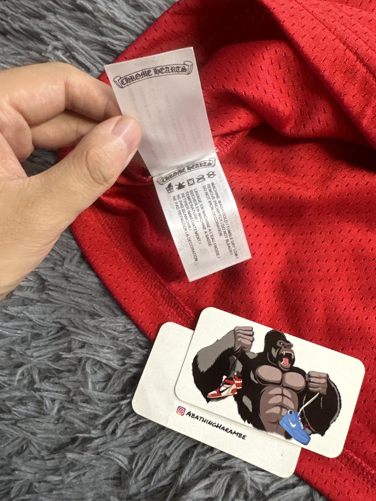 Chrome Hearts Chrome Hearts Matty Boy Form Jersey Red Size US M / EU 48-50 / 2 - 7 Thumbnail